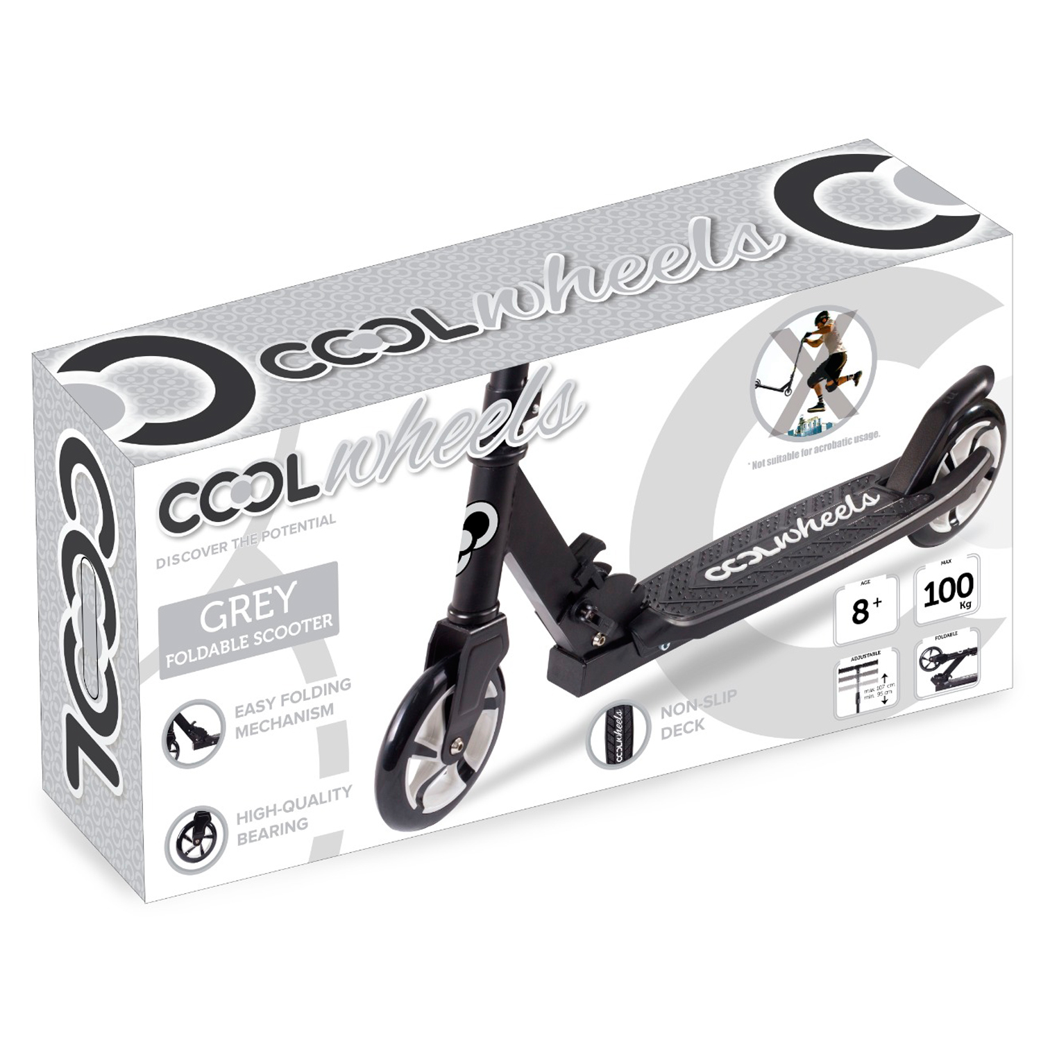 Самокат Cool Wheels двухколесный - фото 6