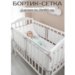 Бортик Baby Nice дышащие 2 дет.