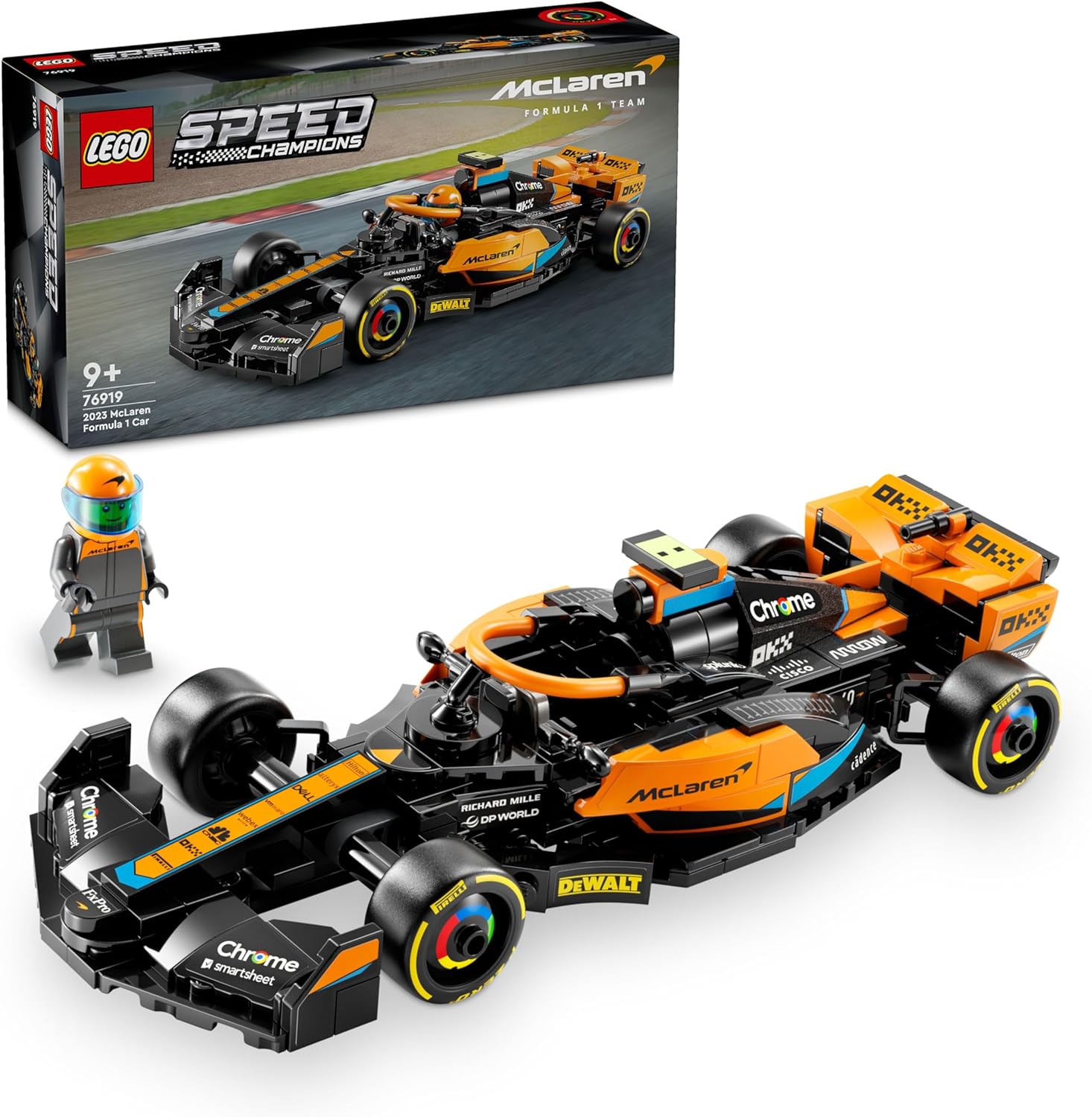 Конструктор LEGO Speed Champions McLaren блочный - фото 1
