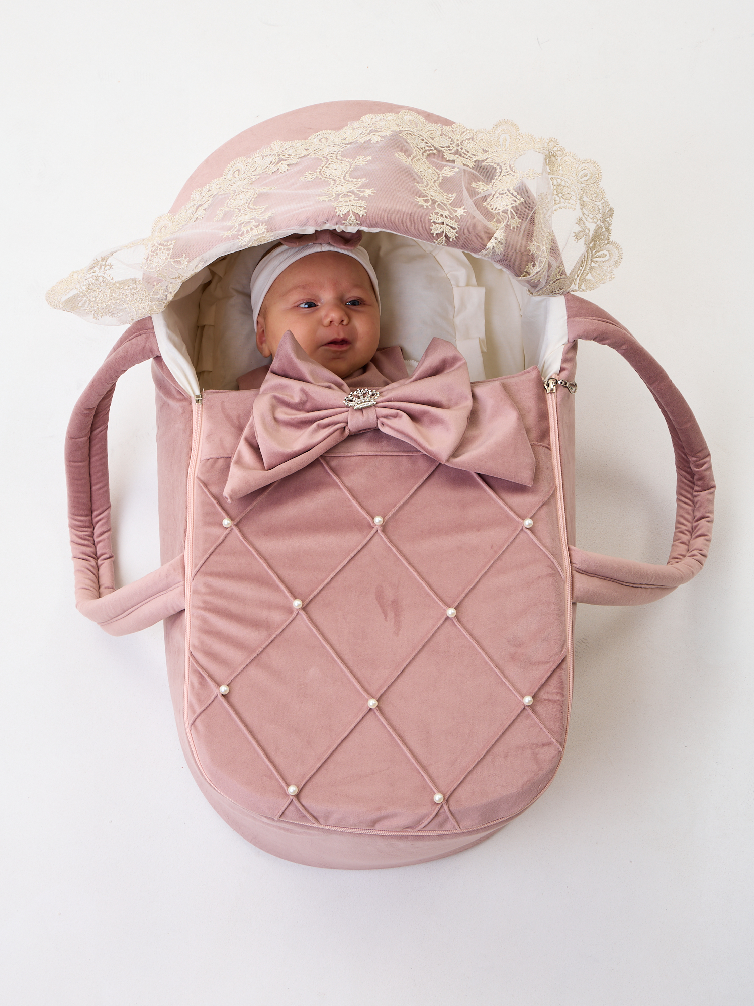 Люлька переноска ТОСЯ БОСЯ для новорожденного - фото 1