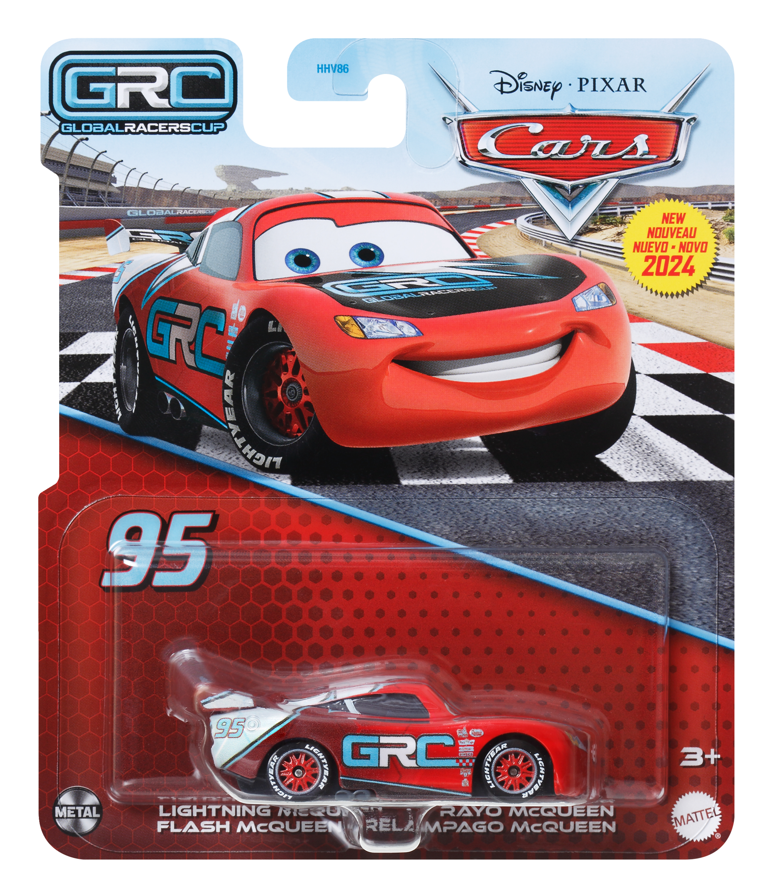 Автомобиль Cars Rayo McQueen 1:64 DXV29/HTY00 - фото 1