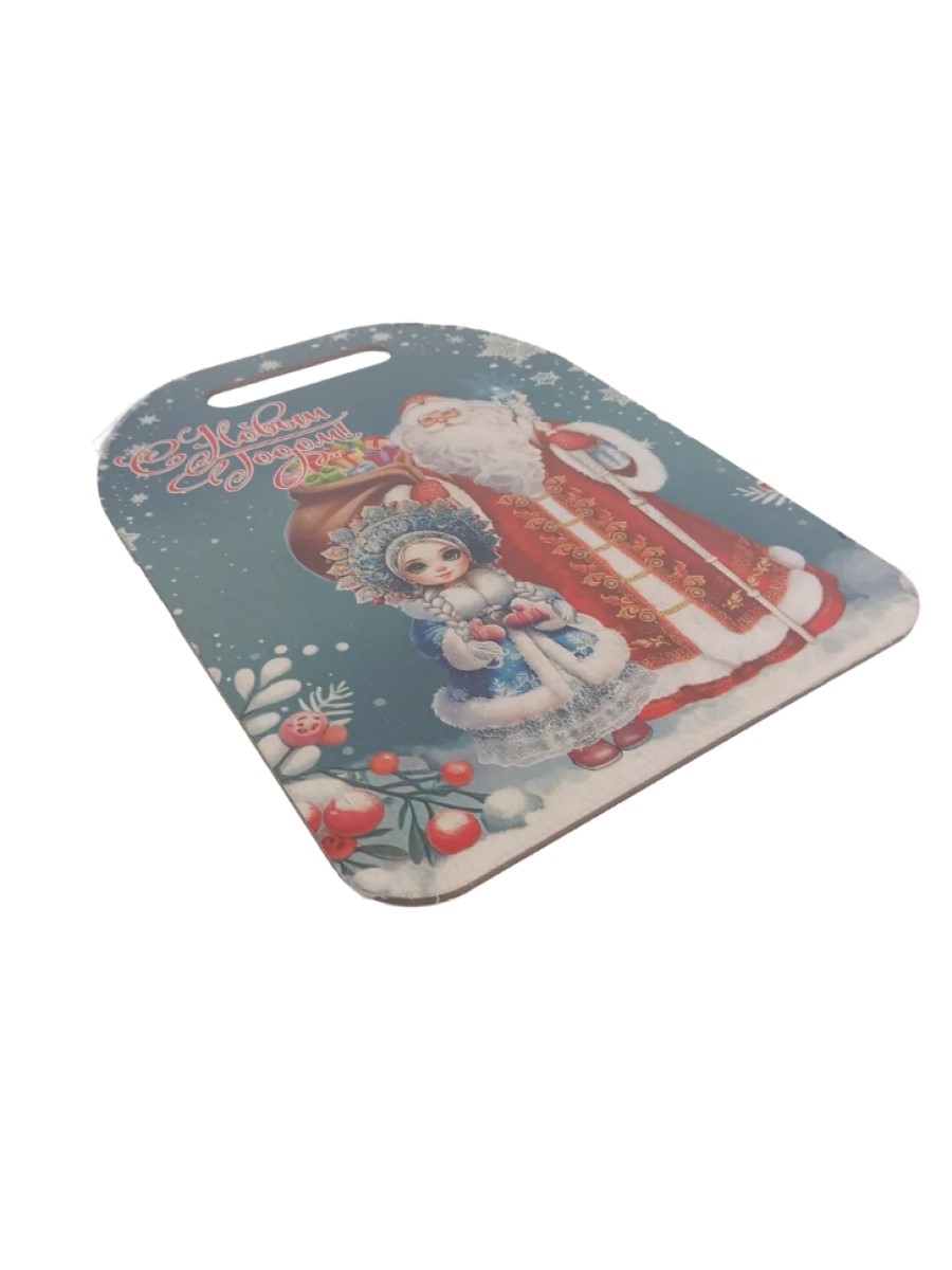 Доска сувенирная Задира разделочная новогодняя С Новым Годом - фото 3