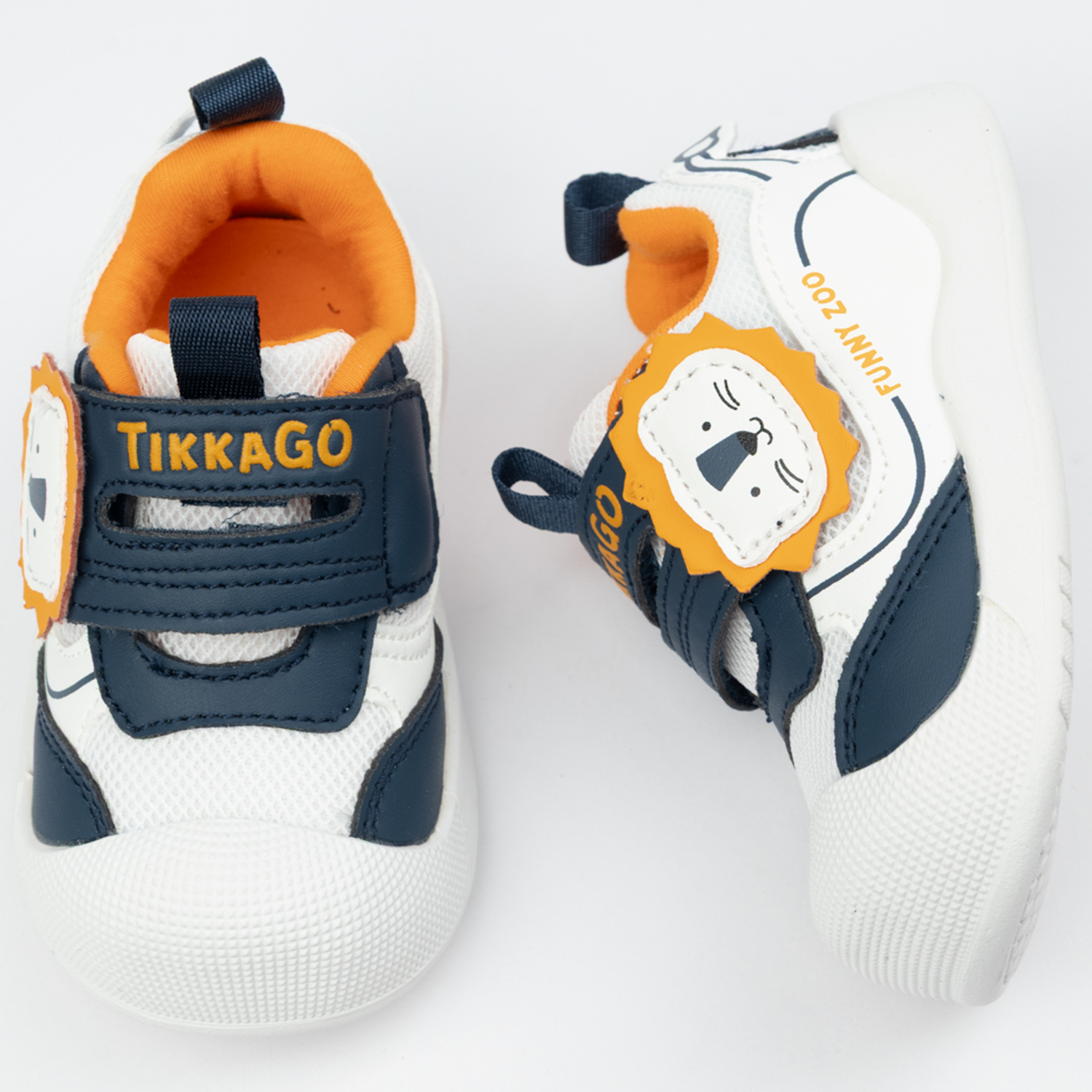 Кроссовки TikkaGo 2G09_23102_white-navy - фото 3