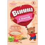 Каша Винни молочная 5 злаков яблоко-малина 200г 6месяцев