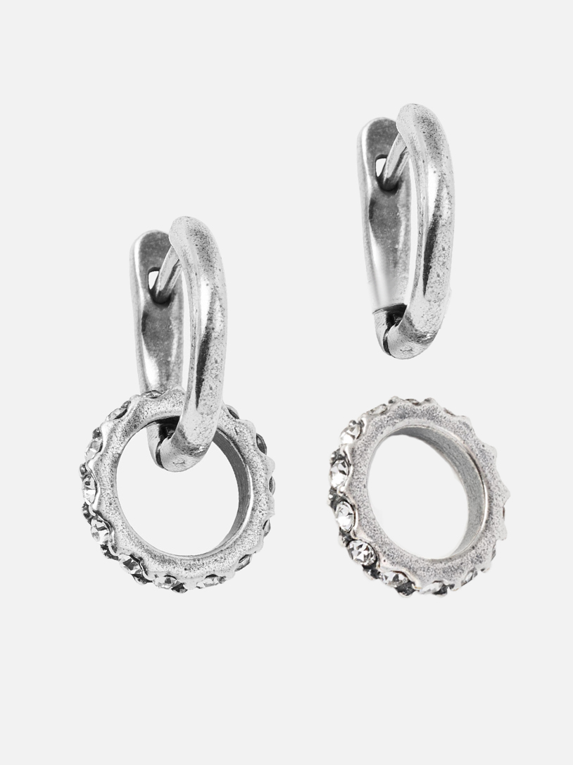 Серьги Shine and Beauty 30309-410-с-белстразы - фото 4