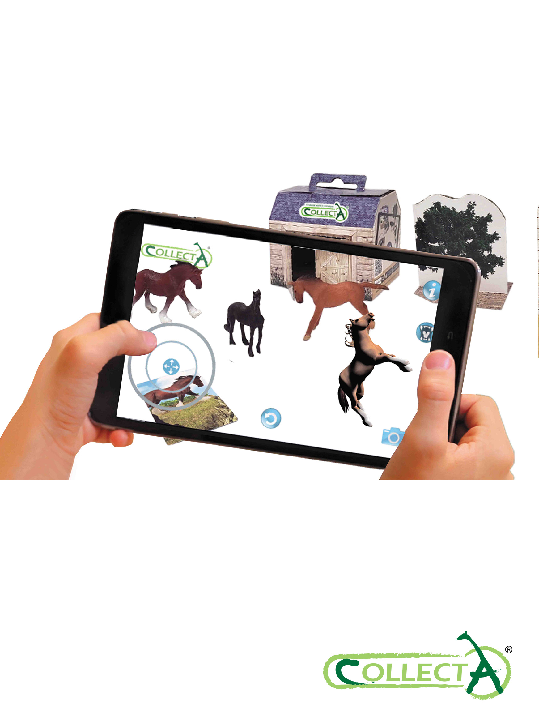 Игровой набор Collecta мини-дом для лошадей - фото 2