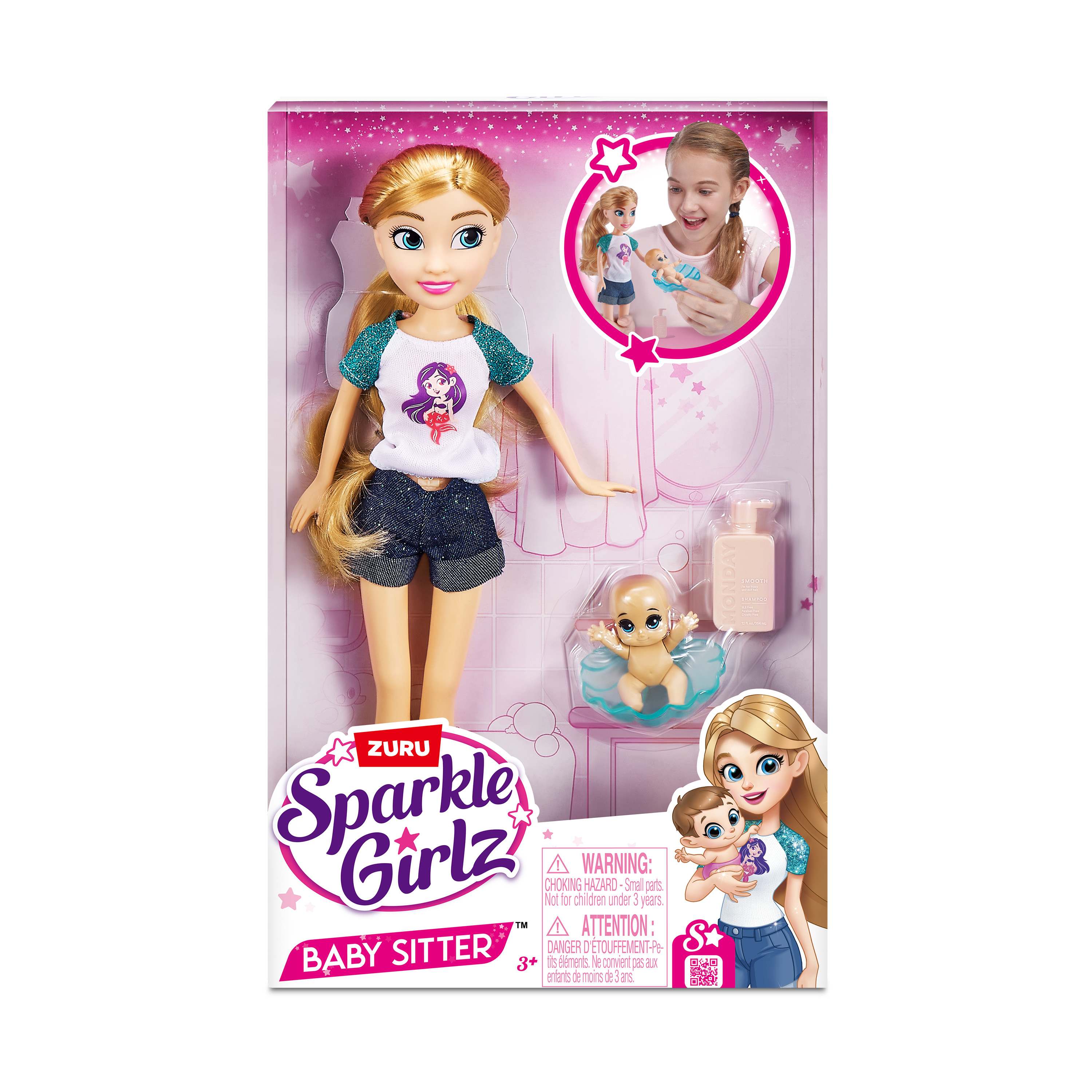 Кукла модельная Zuru Sparkle Girlz Нянечка 10064 - фото 11