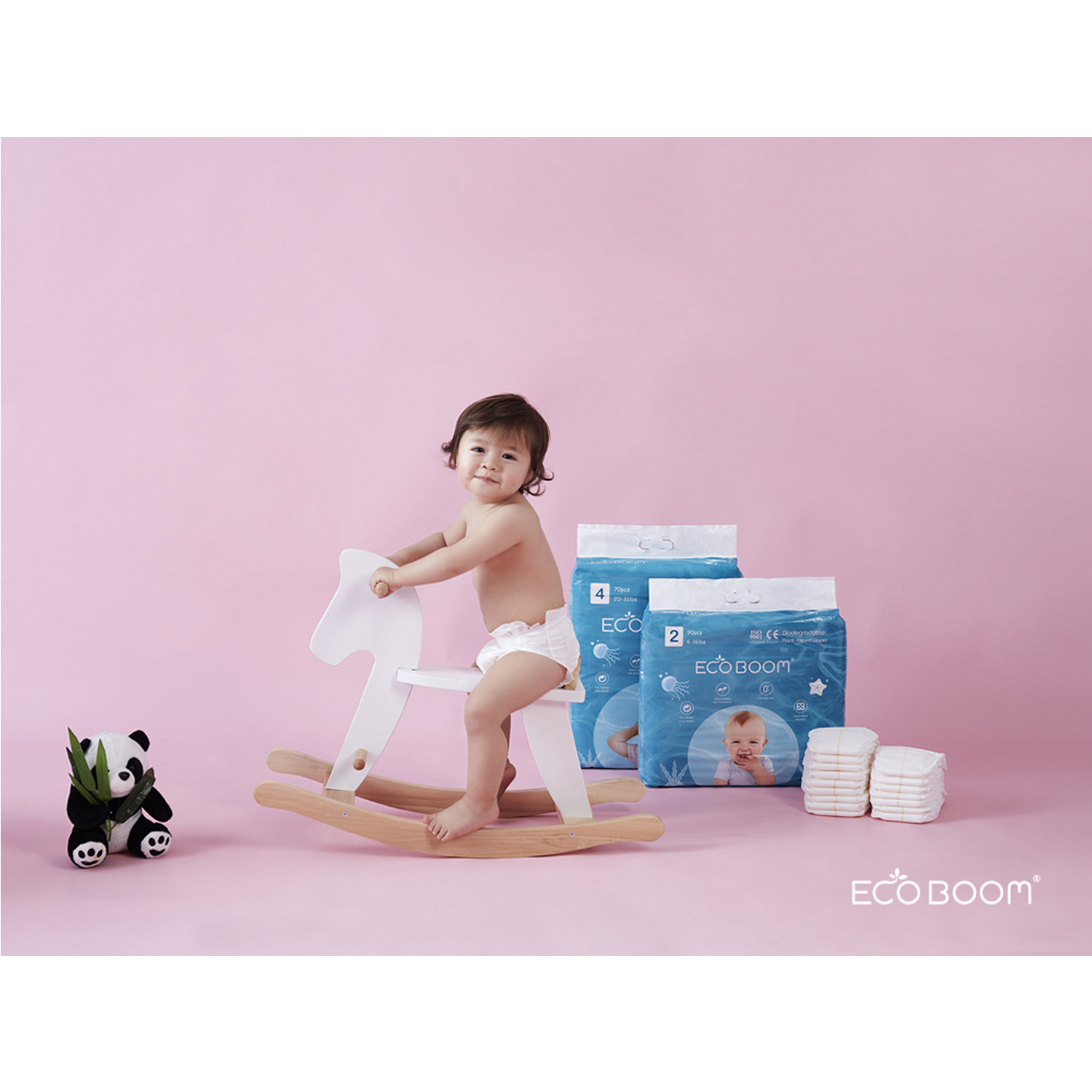 Подгузники ECO BOOM Eco S 90 шт. - фото 8