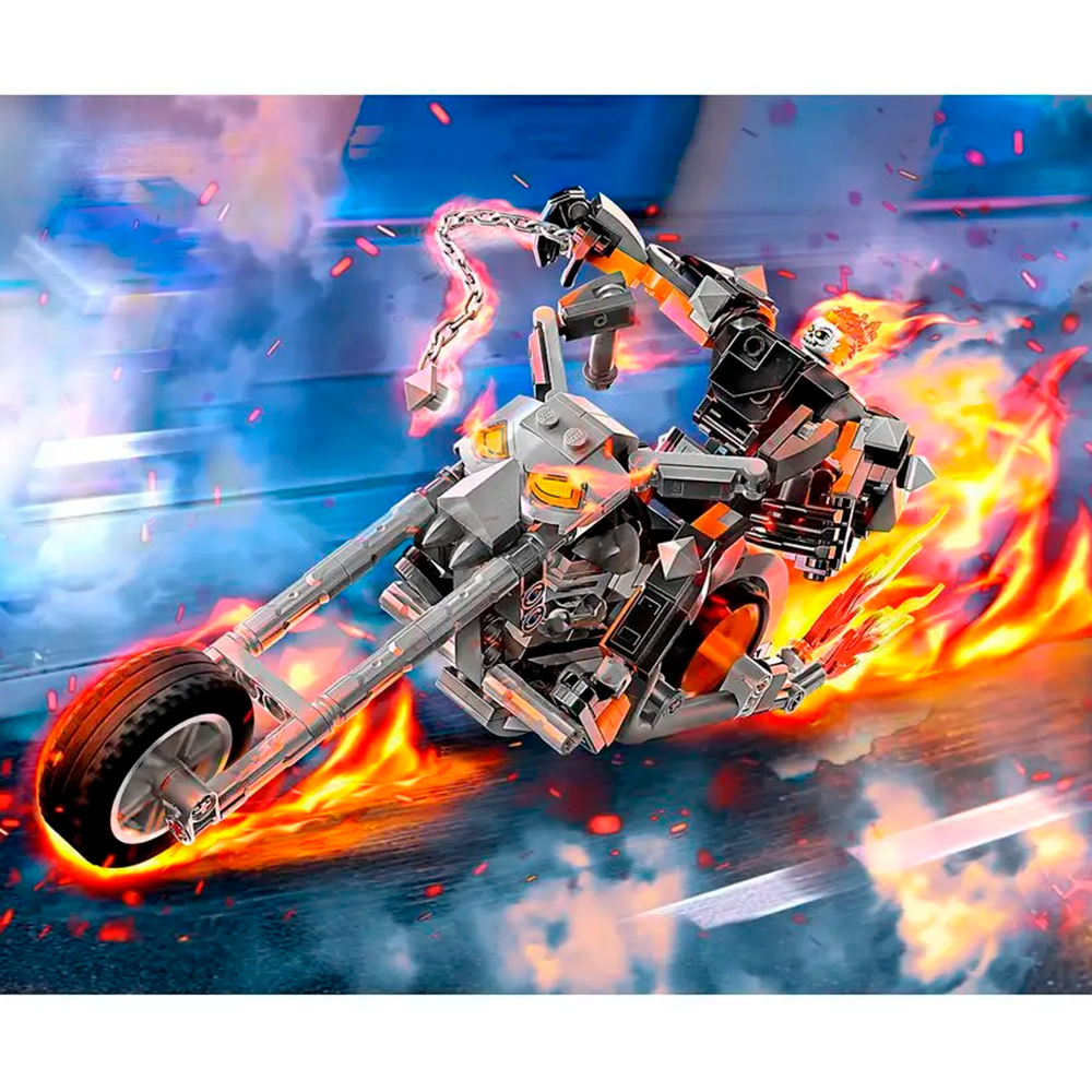 Конструктор LEGO Marvel Super Heroes Призрачный Гонщик 264 дет. - фото 6