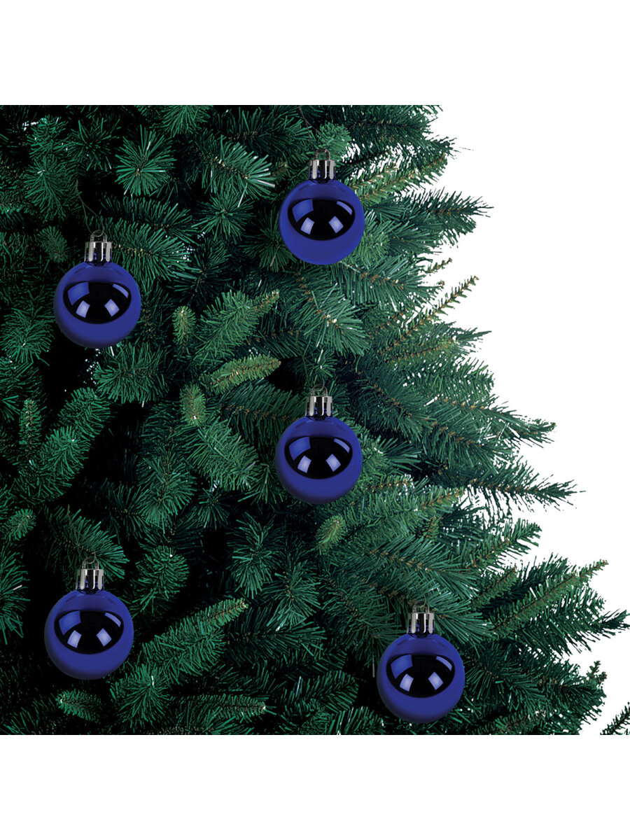 Елочные игрушки шары Золотая сказка шарики на новогоднюю елку набор 30 штук - фото 5