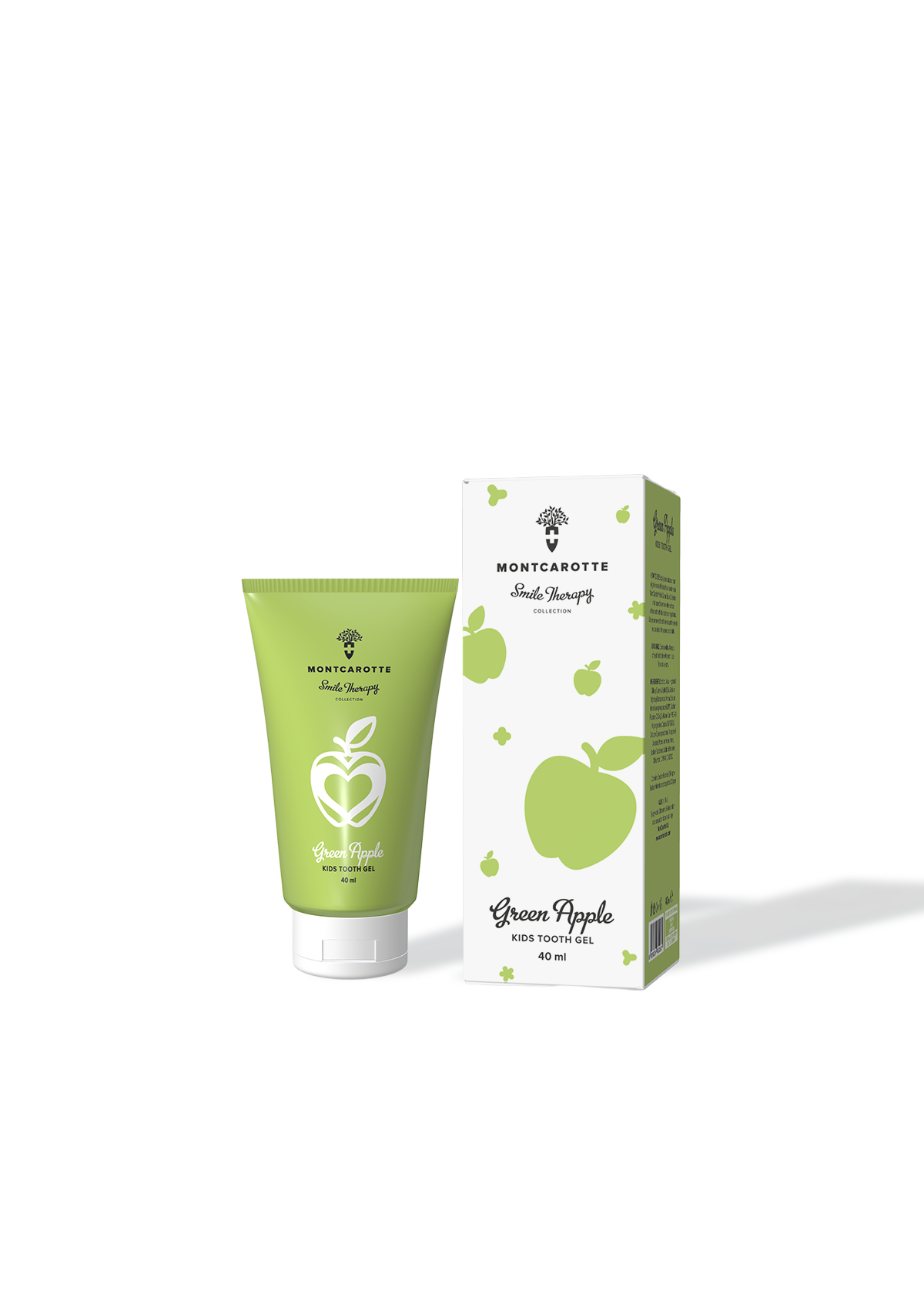 Зубная паста Montcarotte с фтором Зеленое Яблоко - фото 1
