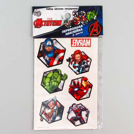 Временные татуировки Marvel Мстители
