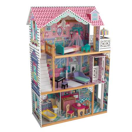 Домик для кукол KidKraft с мебелью