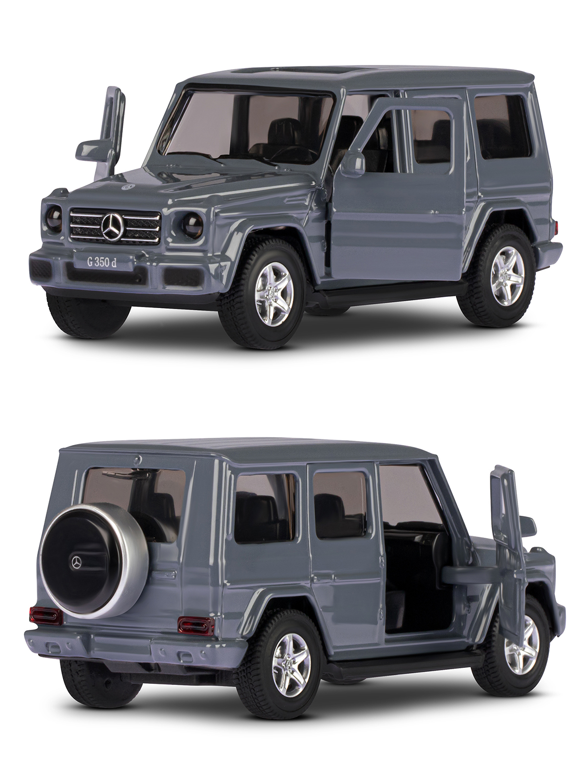 Внедорожник АВТОпанорама Mercedes Benz G350d 1:42 JB1251222 - фото 7