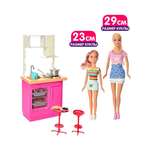 Кукла модельная Defa Lucy набор кукол 2 шт. высота 29 см