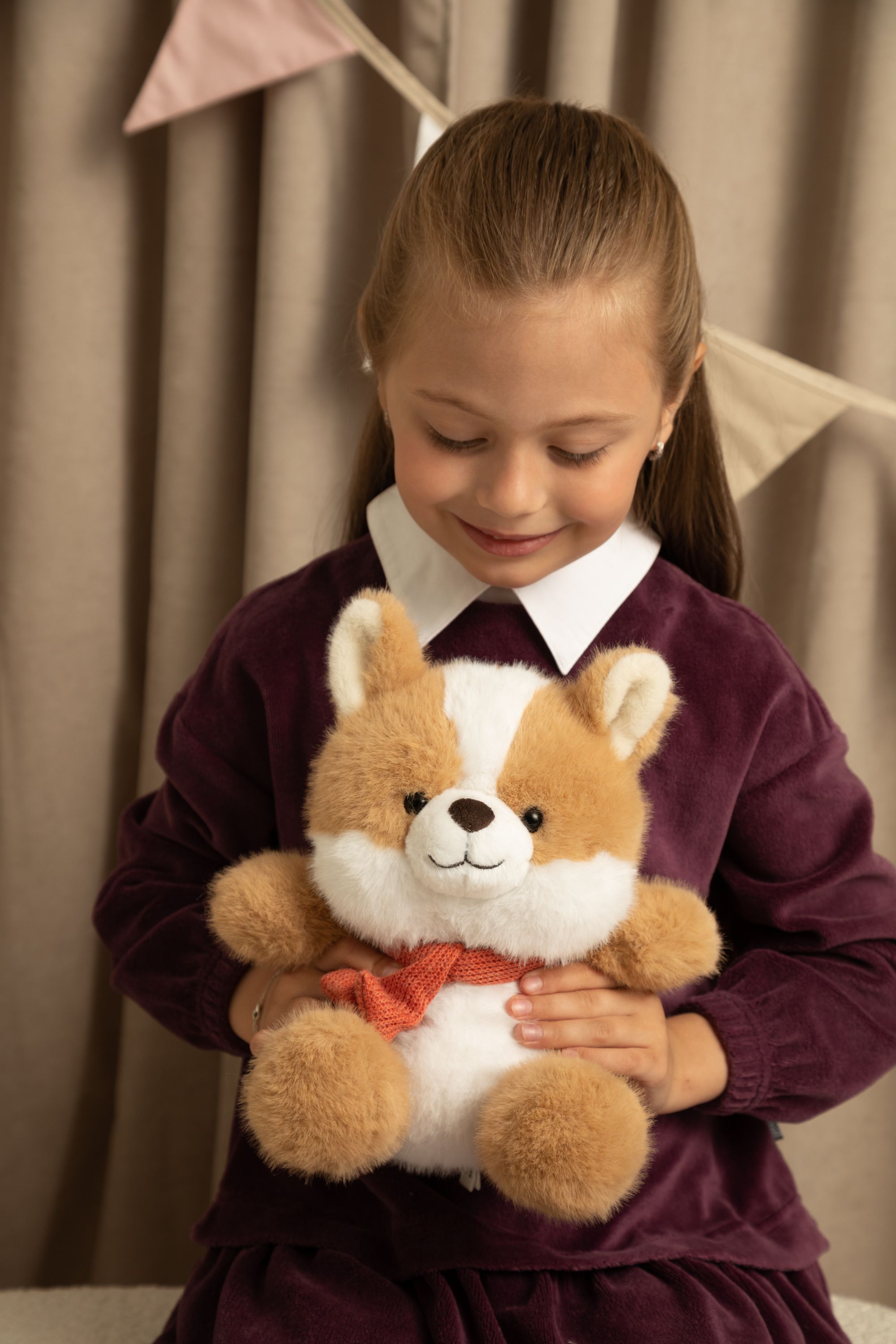 Мягкая игрушка GULLIVER toys Корги в шарфике - фото 14