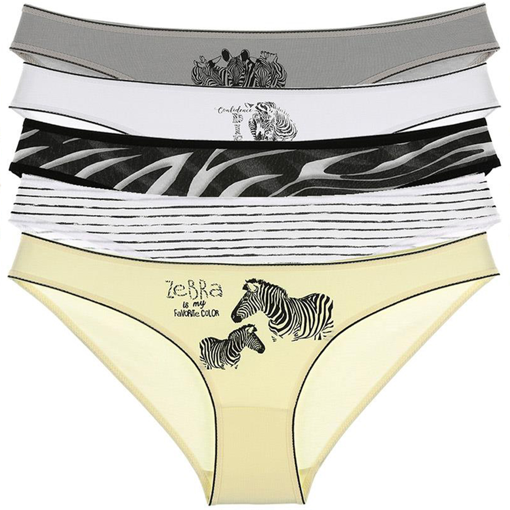 Трусы 5 шт Donella Трусы женские слипы 21711157B - фото 1