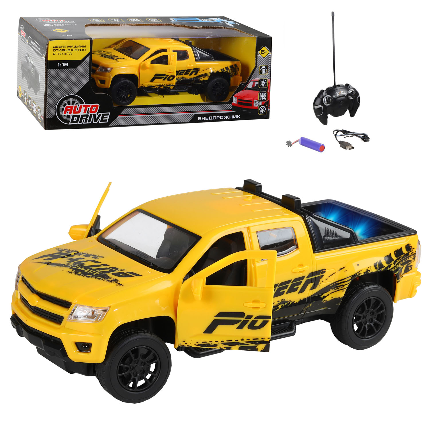 Внедорожник РУ AUTODRIVE 1:16 - фото 11