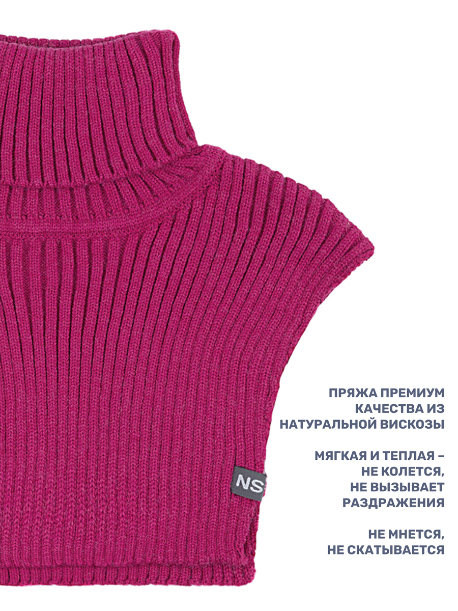 Манишка NIKASTYLE 17з16824 фуксия - фото 4