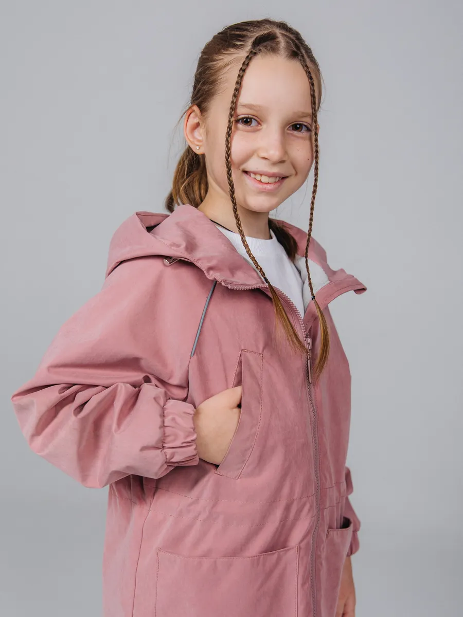 Ветровка Аврора 1237-ДП-В-В25/пудровый - фото 4