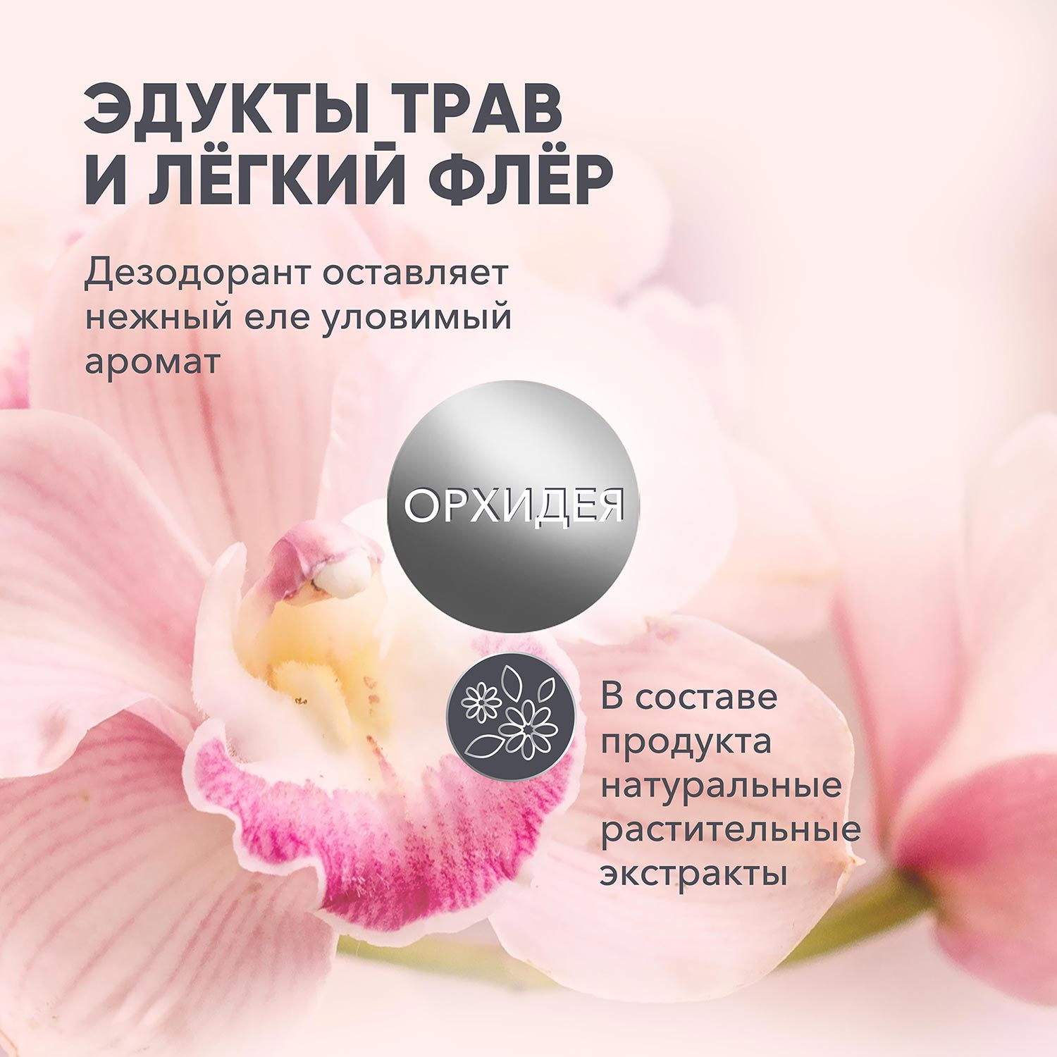 Дезодорант орхидея E-RASY антиперспирант - фото 5