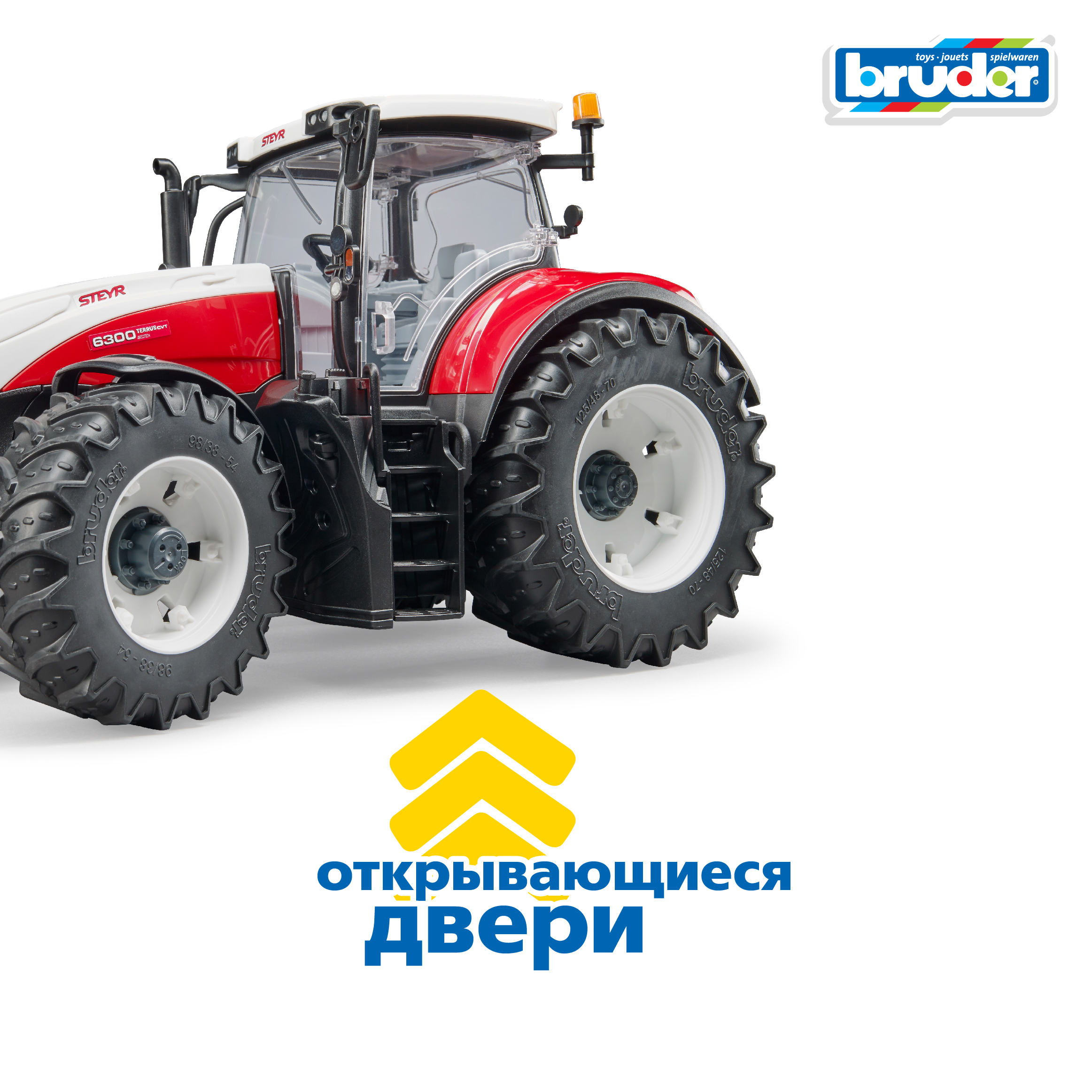 Трактор Bruder Steyr 6300 Terrus CVT 03-180 - фото 5