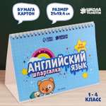 Карточки Школа Талантов Английский язык