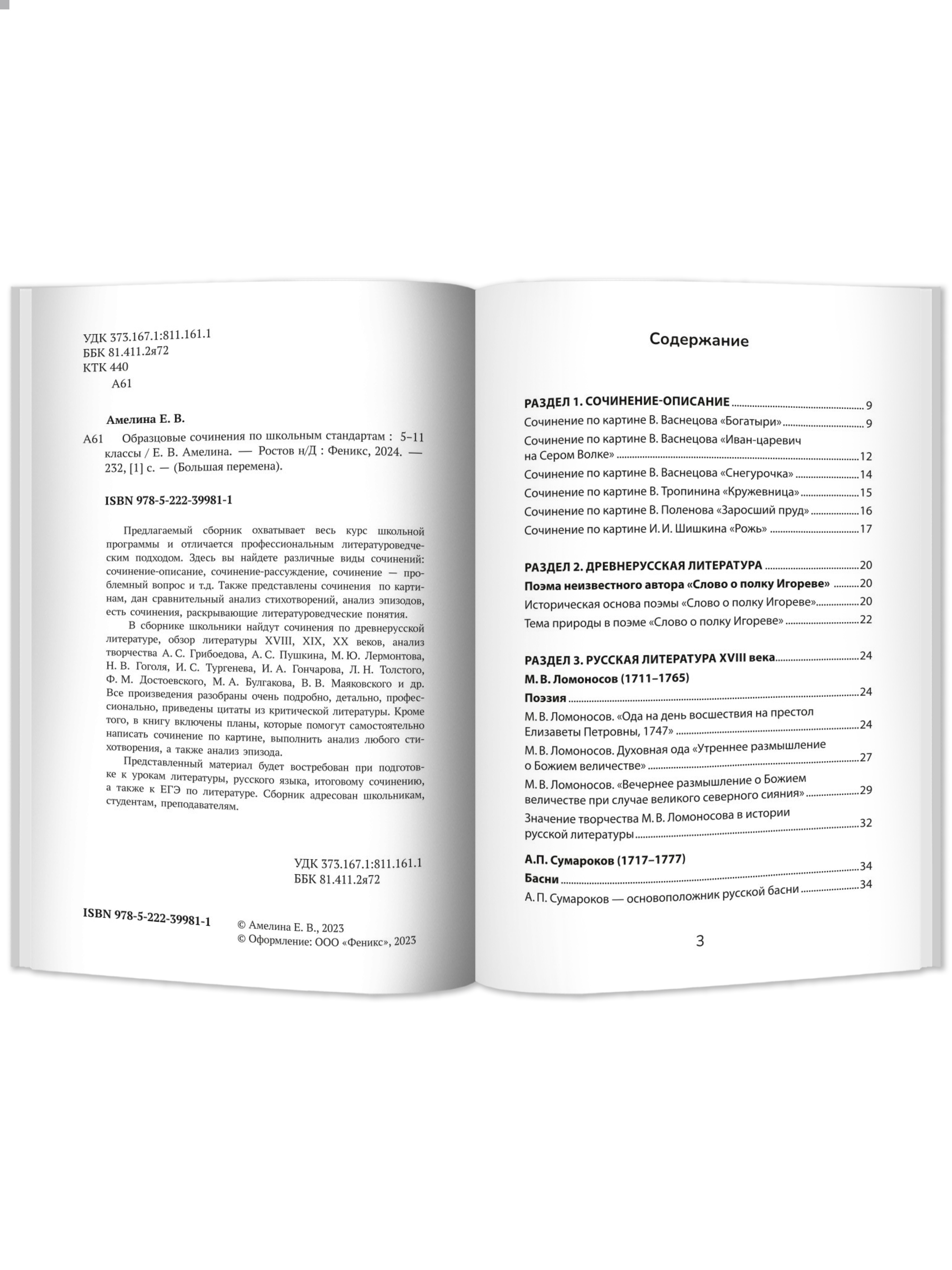 Образцовые сочинения 5 11 классы Феникс Книга - фото 9
