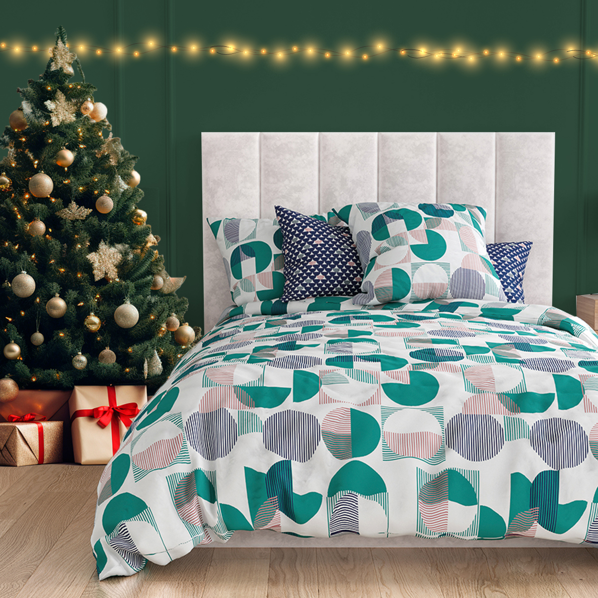 Комплект постельного белья Спал Спалыч Дидье евро 4 предм. - фото 9