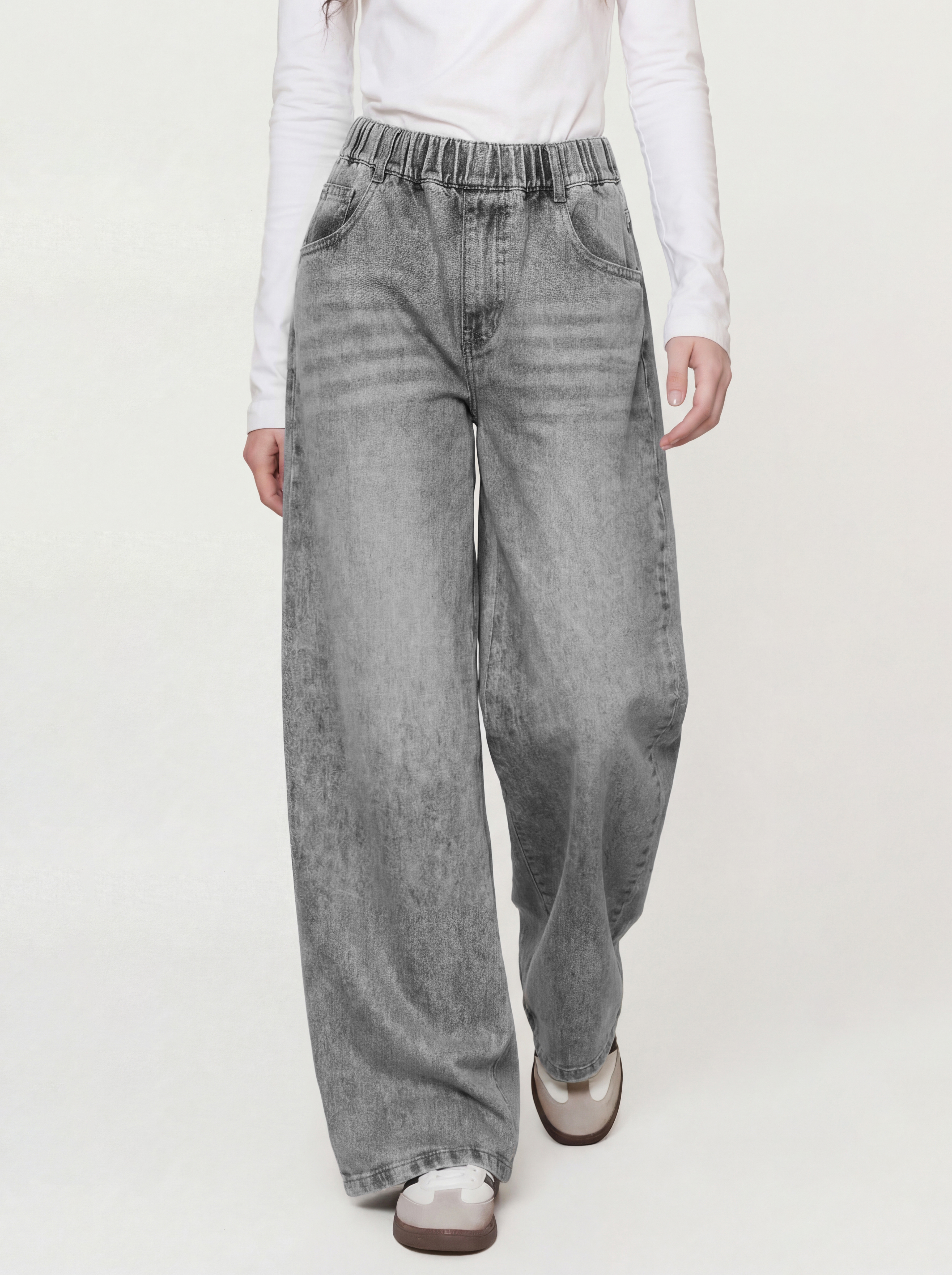 Джинсы-трубы СИНИЙ МИР R124A-IL - фото 1