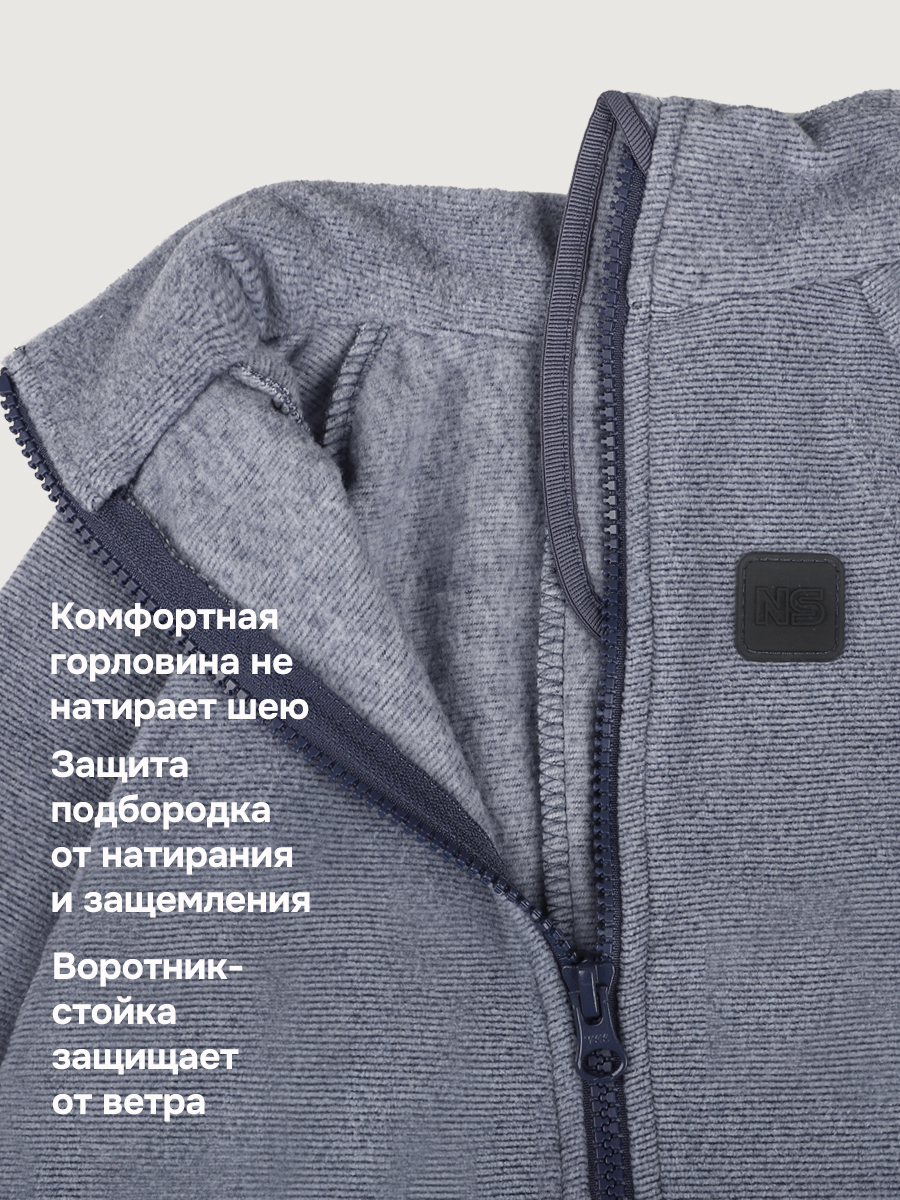 Комбинезон NIKASTYLE 8т10824 джинс - фото 7