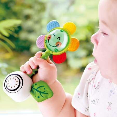 Игрушка Hape погремушка Погремушка светящийся цветок