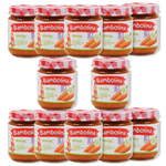 Пюре Bambolinа Морковь с 4 мес 100 г 12 упак.
