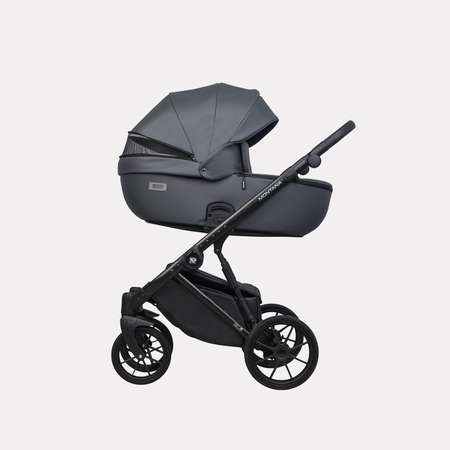 Коляска 3в1 Riko Basic Montana Ecco черный
