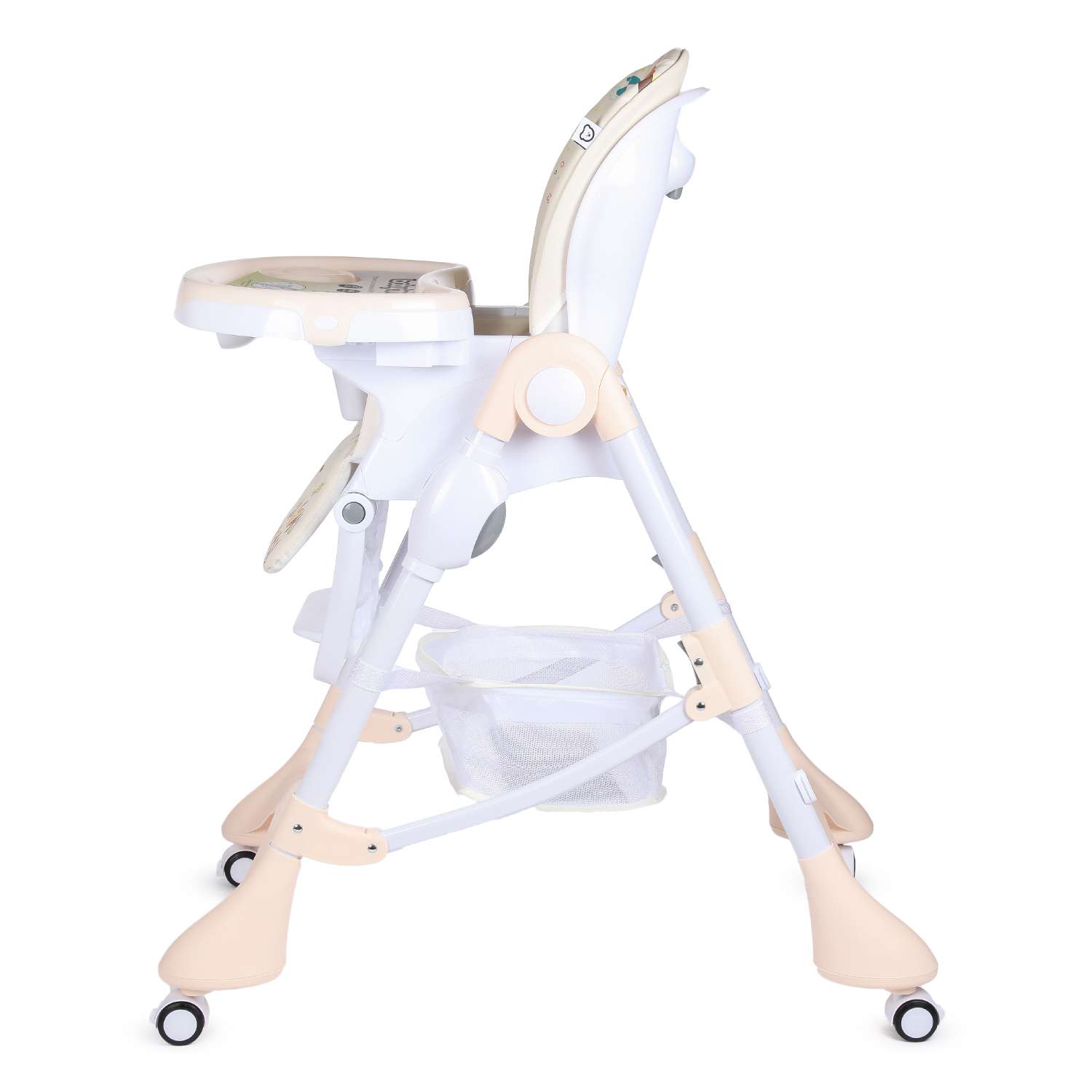 Стульчик для кормления Babyton Happy Animals Beige классический - фото 2
