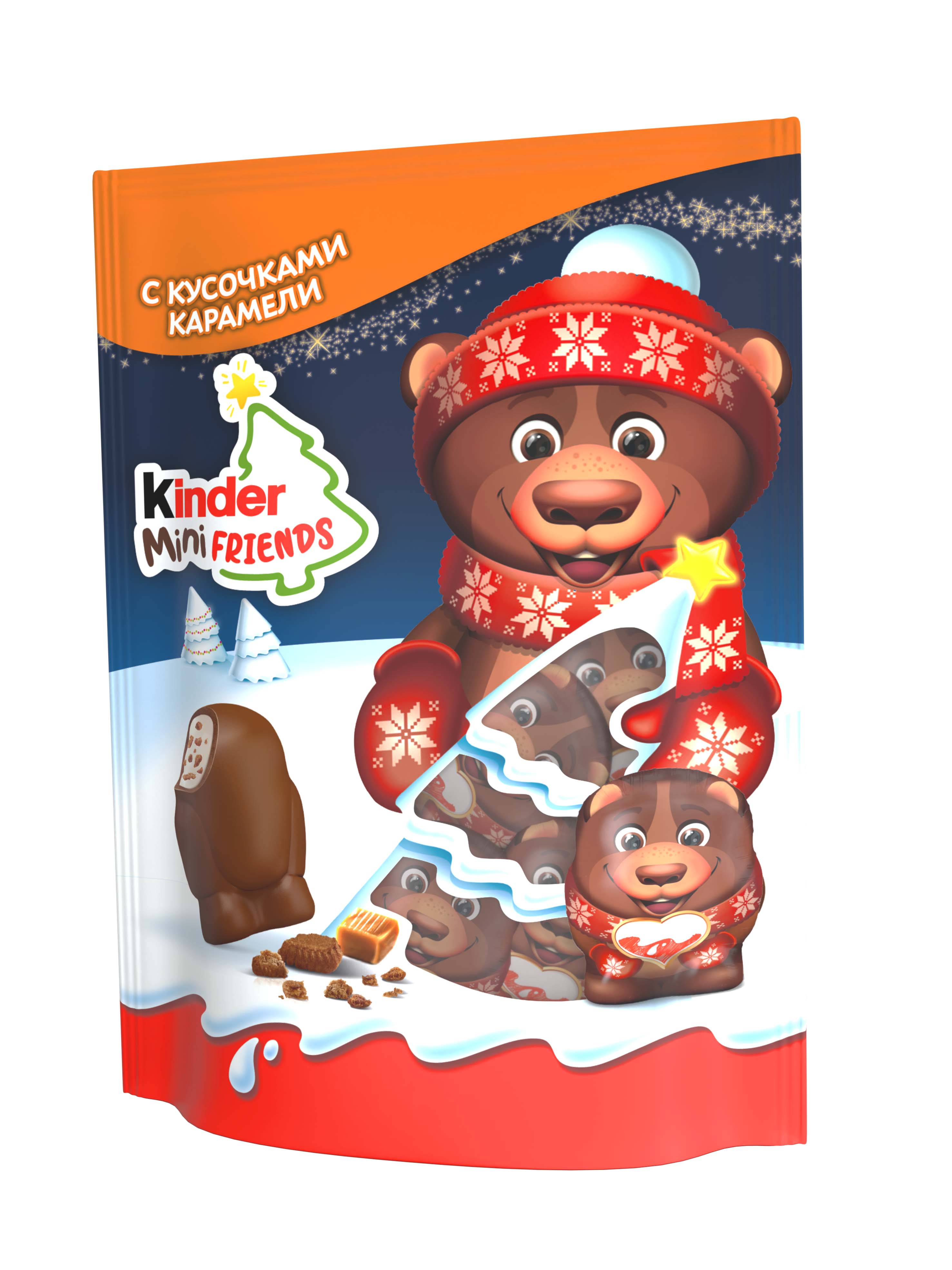 Набор кондитерских изделий Kinder Мини Френдз Карамель 122г - фото 3