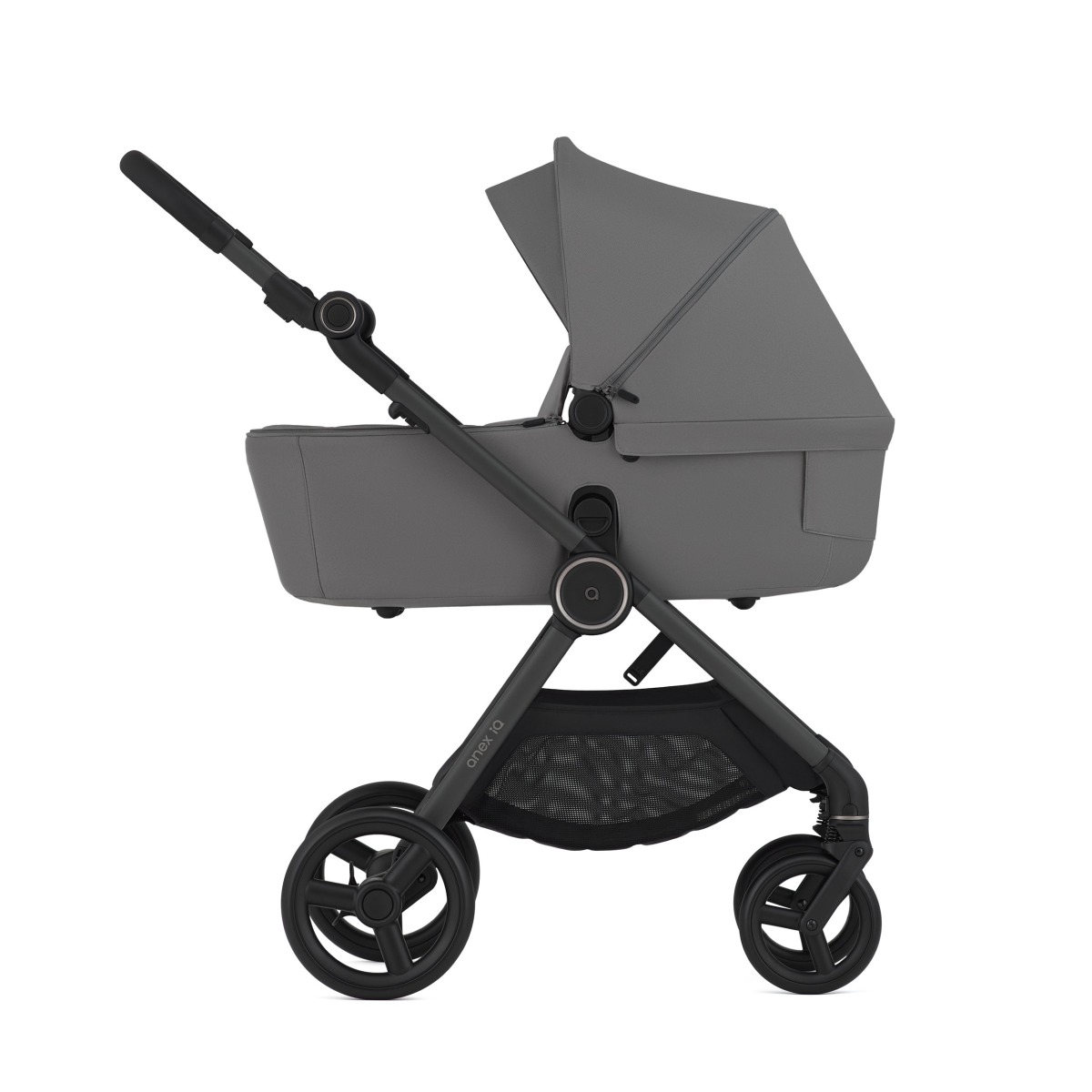Коляска 2в1 Anex IQ Base 2025 серый - фото 1