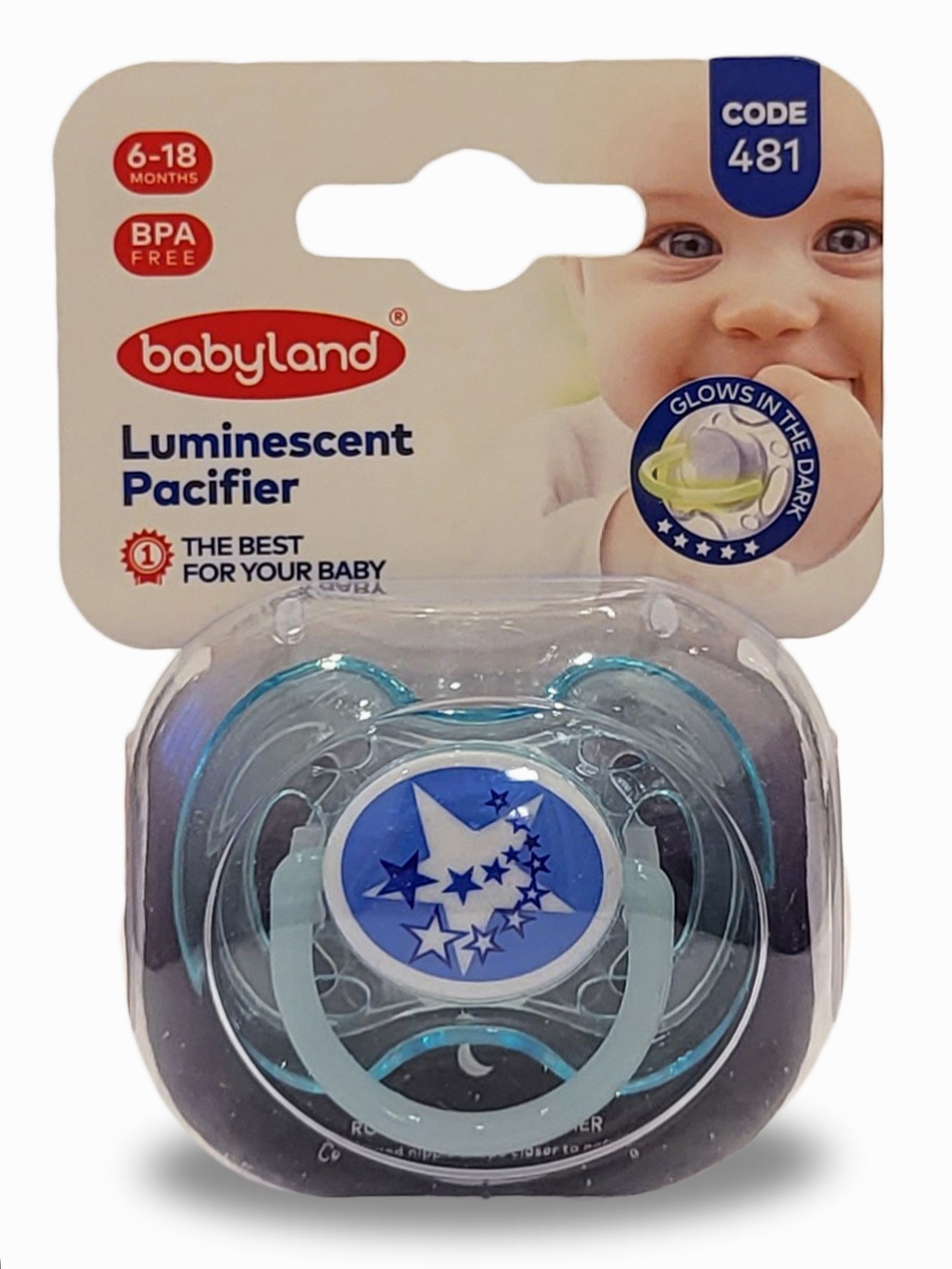 Пустышка Baby Land силикон от 6 мес. - фото 2