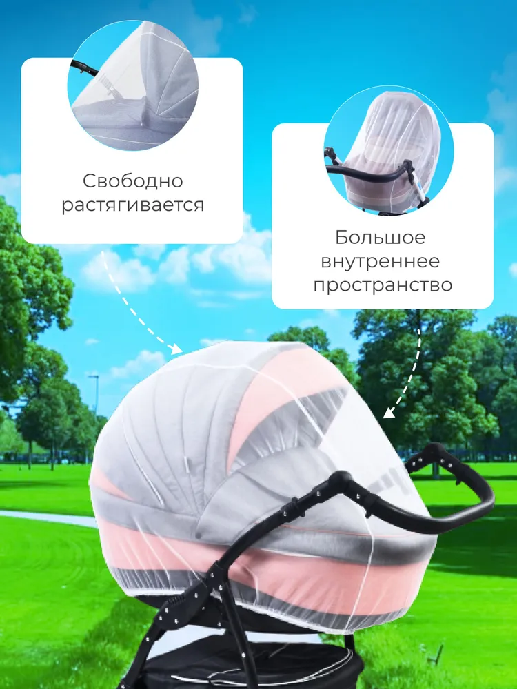 Сетка от насекомых Бим-Бом М-32/2 белый - фото 5