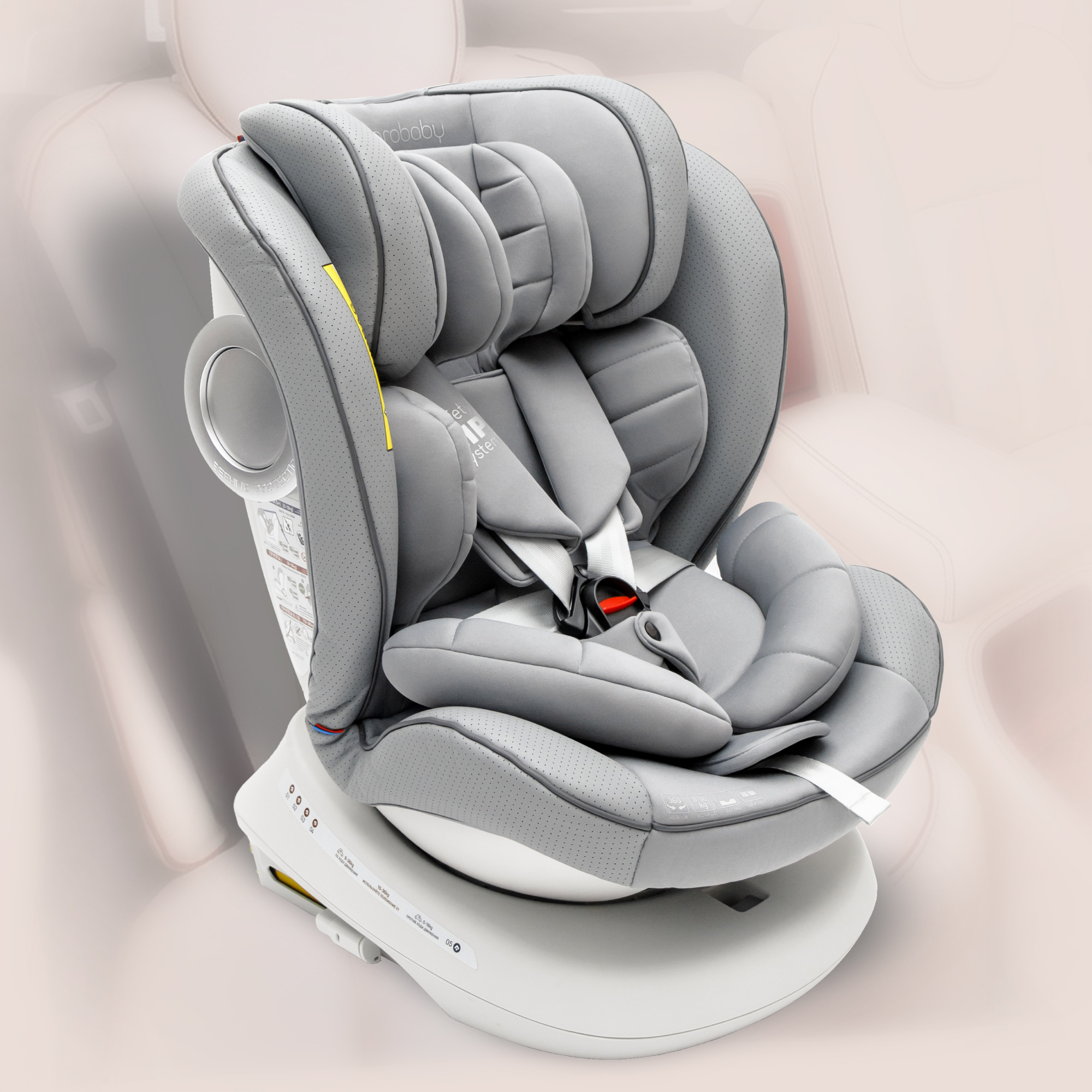 Автокресло Amarobaby Isofix 1/2/3 (9-36 кг) - фото 1