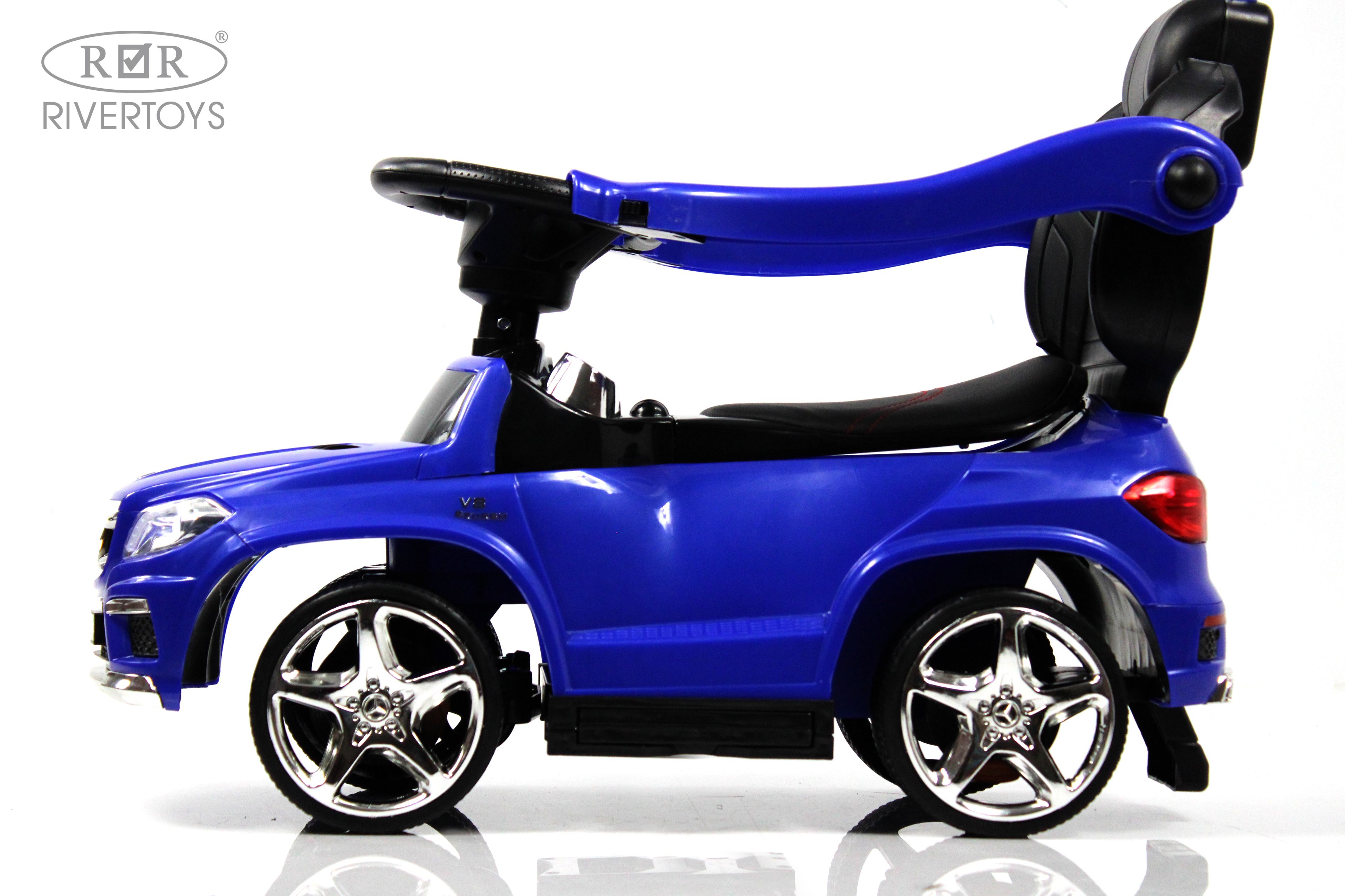 Электромобиль RIVERTOYS Mercedes A888AA-H-BLUE - фото 2