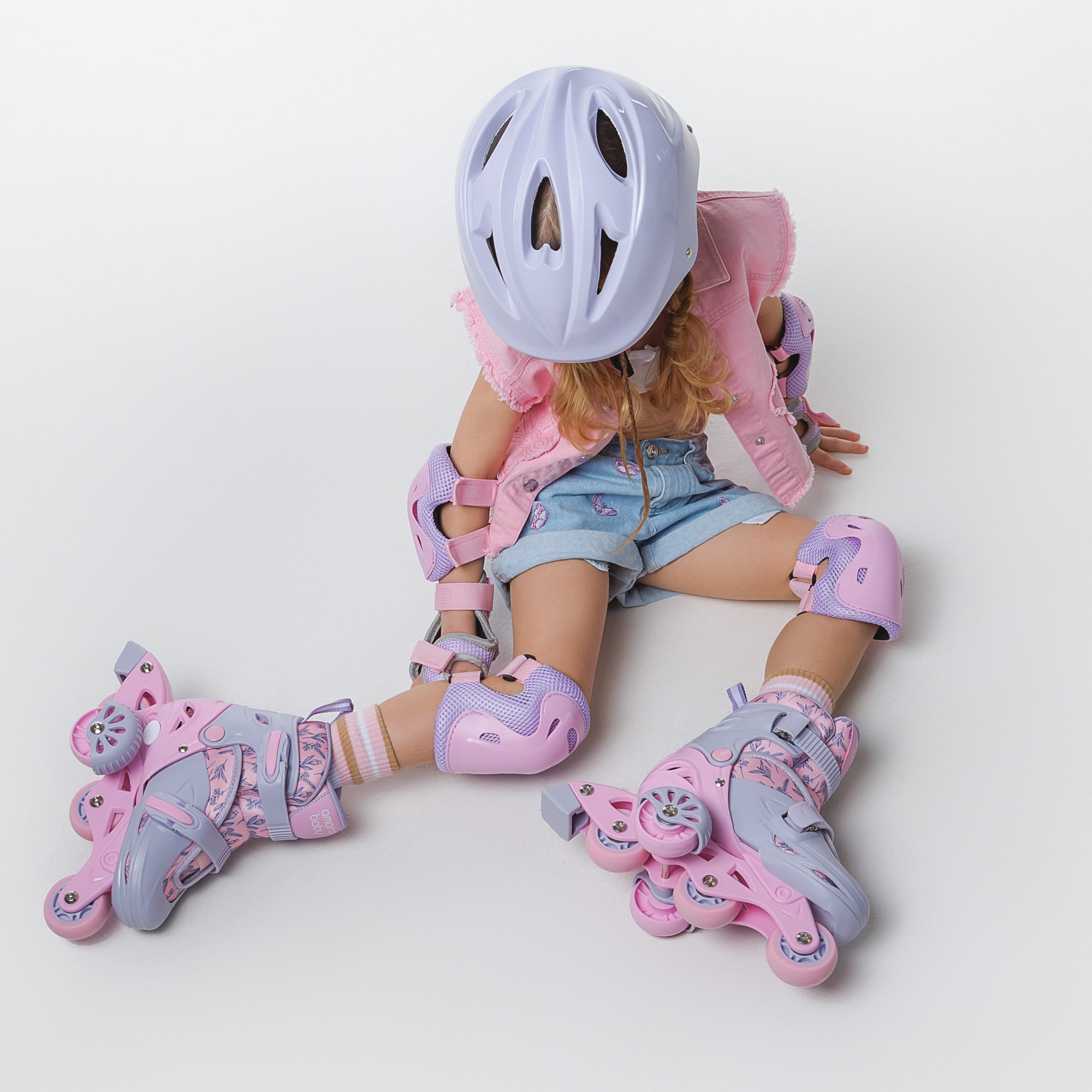Роликовые коньки Amarobaby 25-28 - фото 23