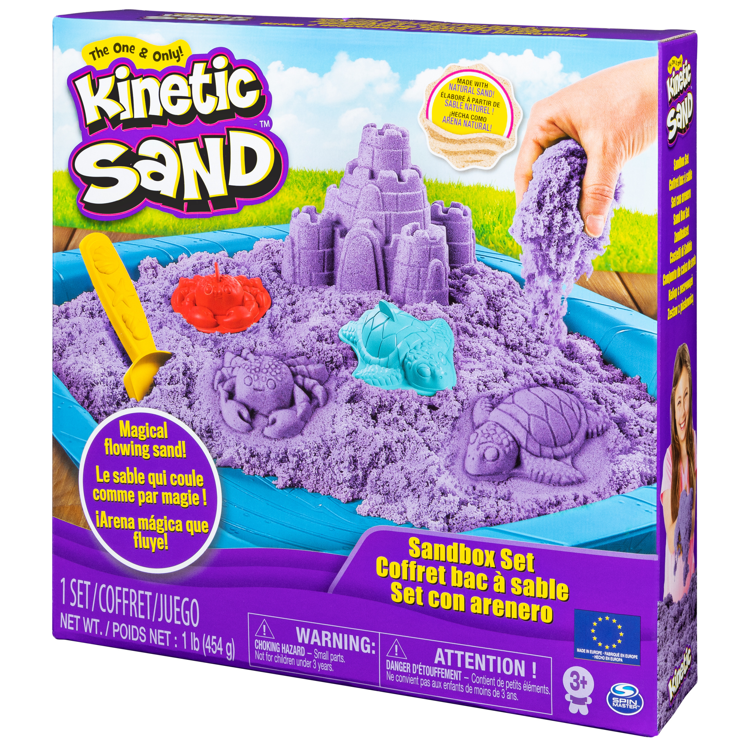 Кинетический песок Kinetic Sand 0.4 кг - фото 2