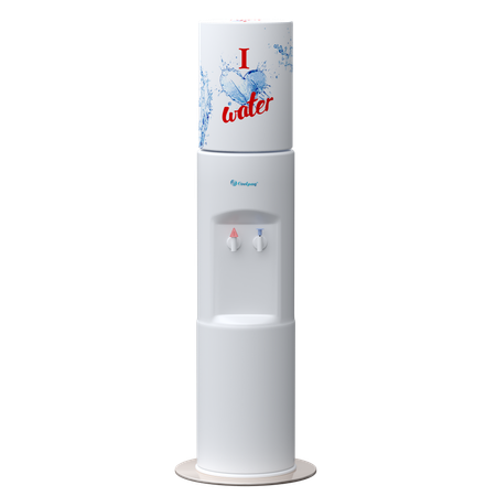 Чехол на бутыль 19л Coolpaq I Love Water
