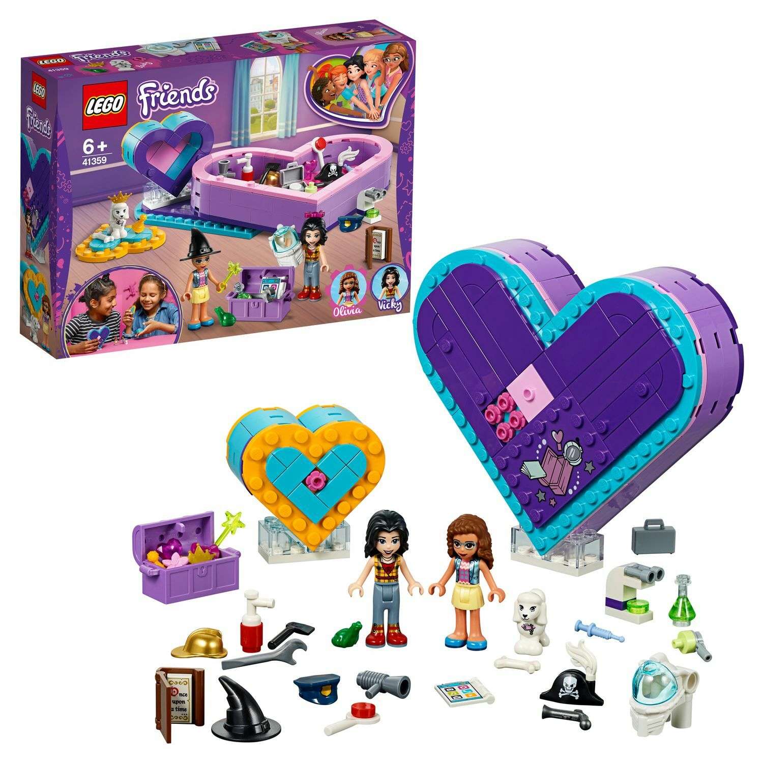 Конструктор LEGO Friends Большая шкатулка дружбы блочный - фото 1