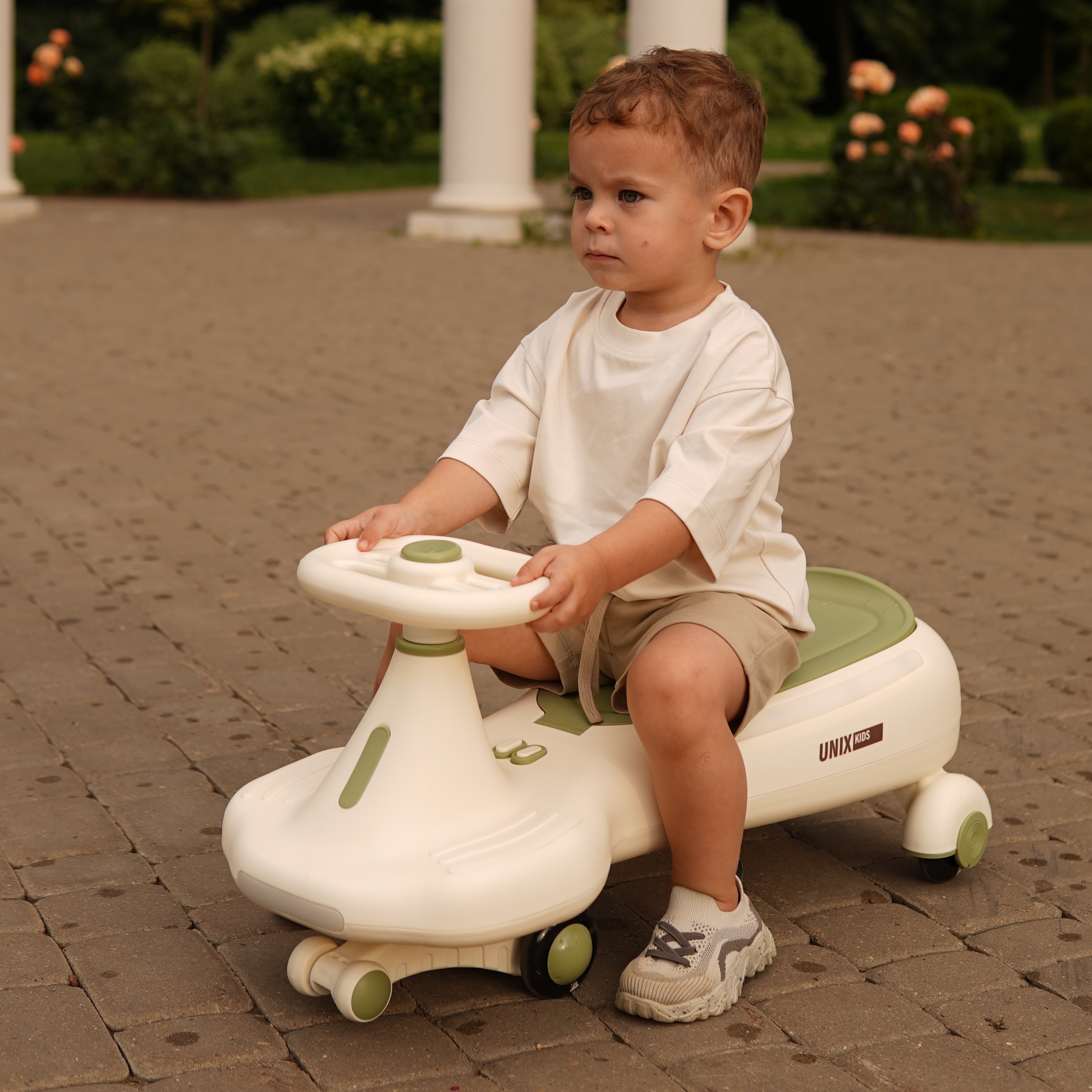 Пушкар UNIX Kids Bibicar на веревочке зеленый - фото 17