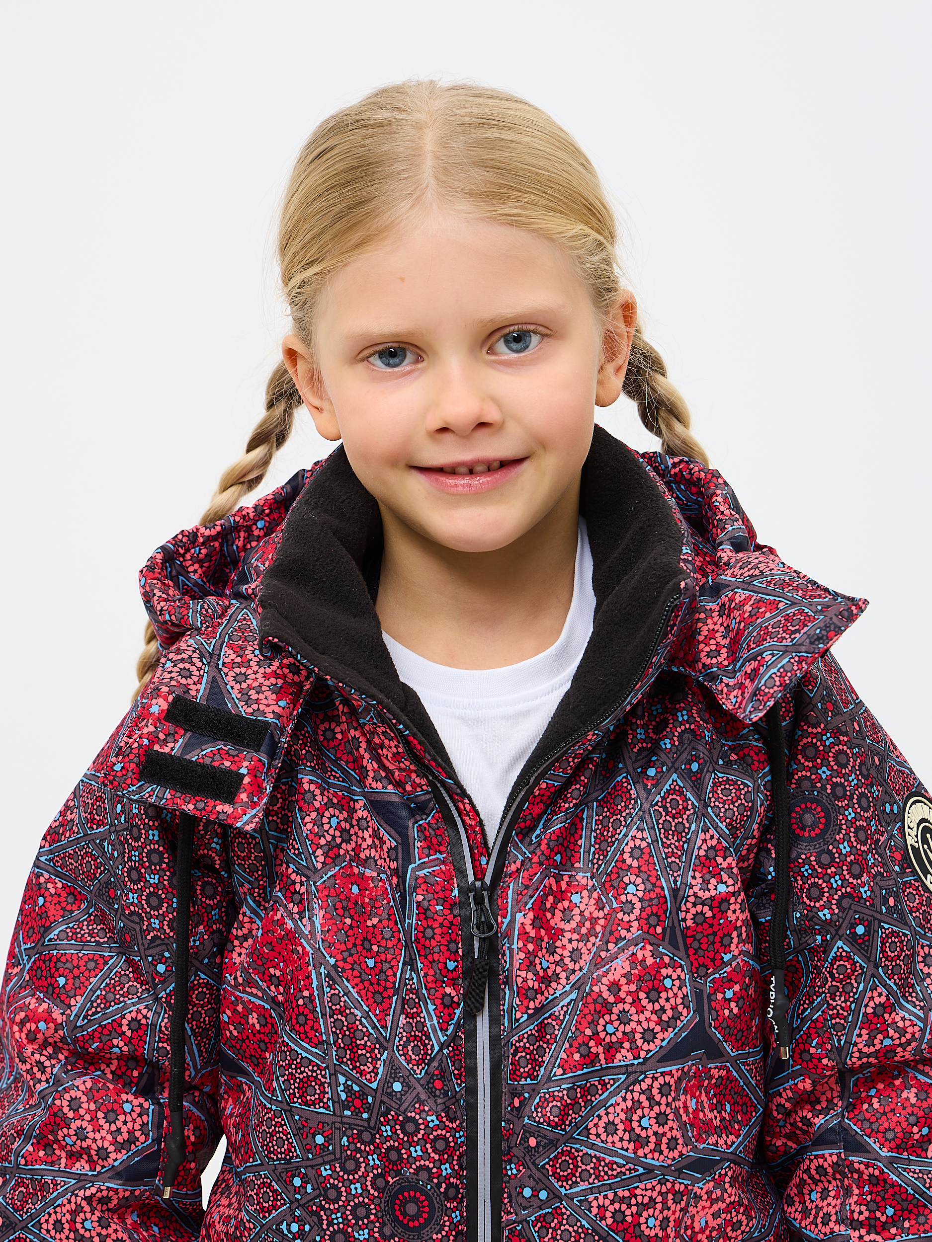 Комбинезон Kvartet 854 т.серый-красный - фото 19