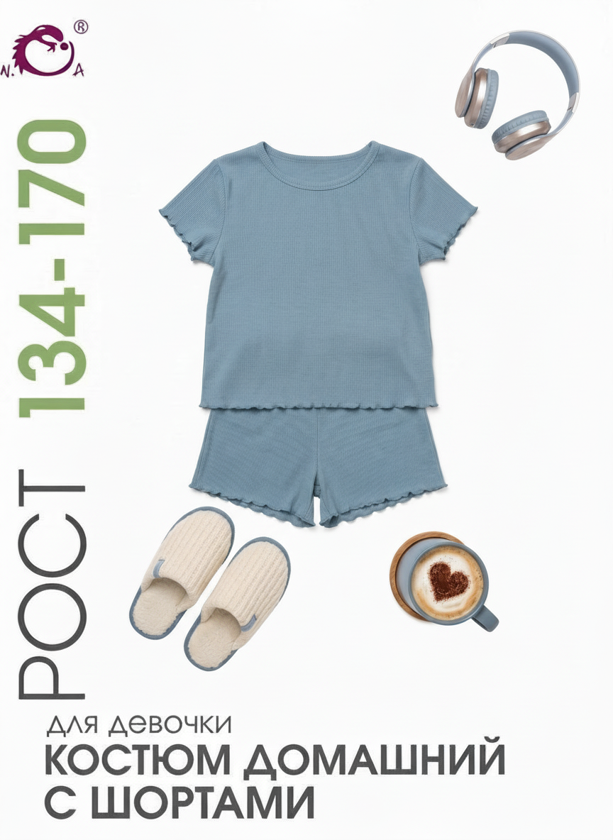 Пижама N.O.A. 11510 - фото 10