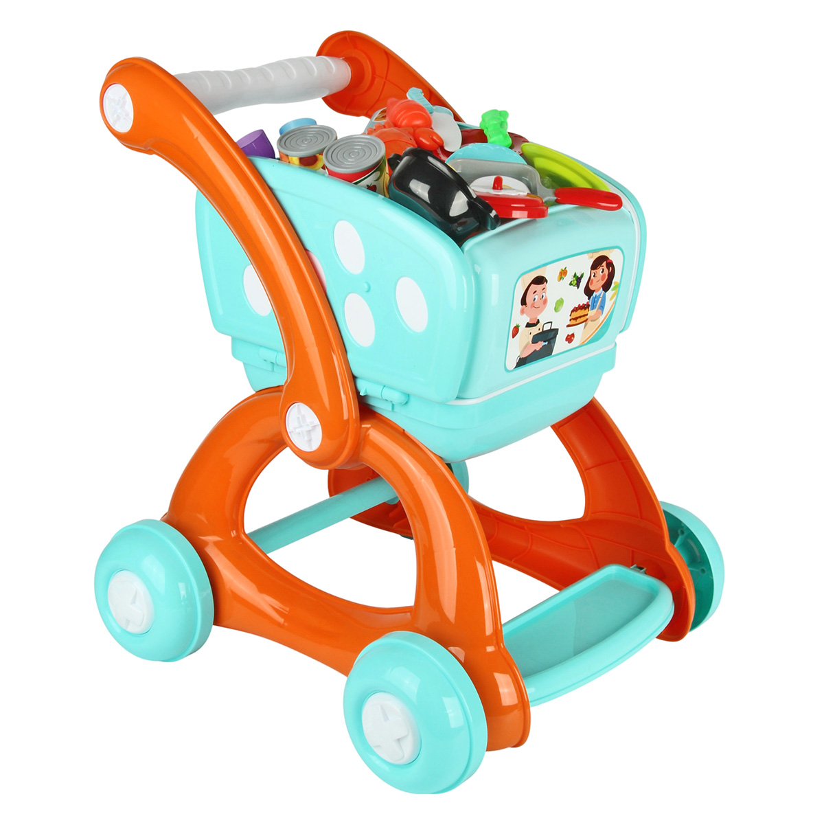 Игровой набор Veld Co тележки и корзинки - фото 8