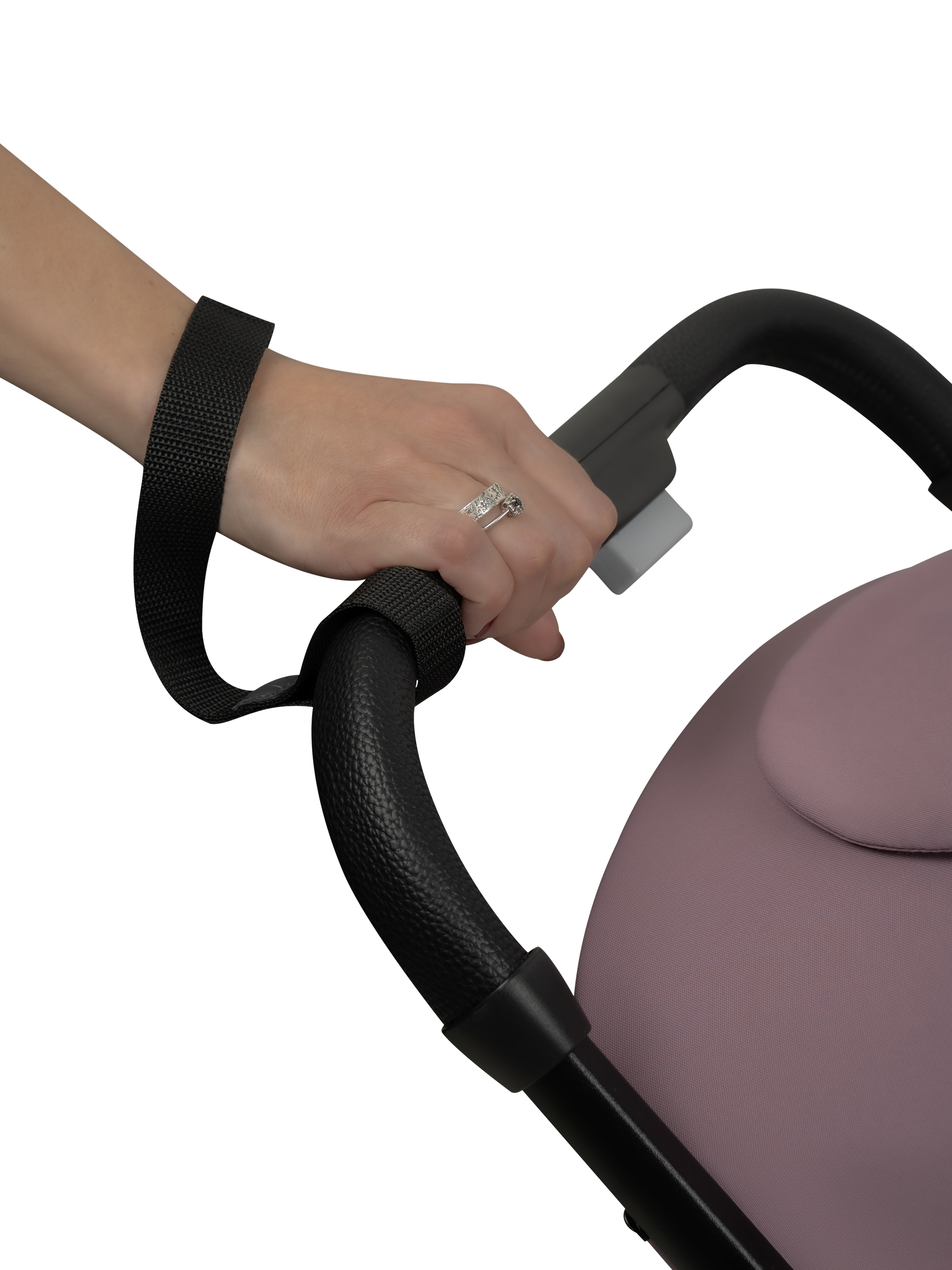 Коляска прогулочная JOVOLA Skill розовый - фото 30